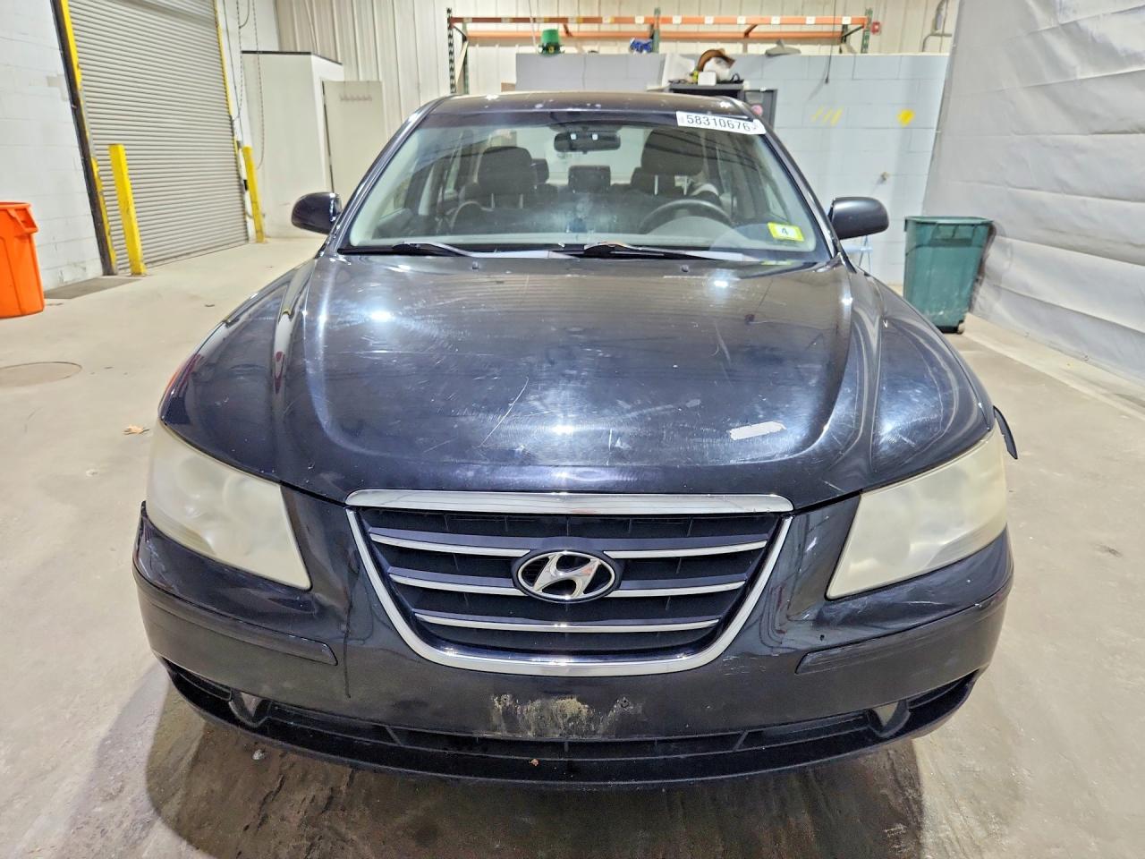 2010 Hyundai Sonata Gls Black vin: 5NPET4AC9AH590796