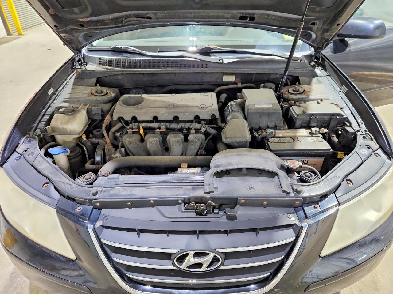 2010 Hyundai Sonata Gls Black vin: 5NPET4AC9AH590796