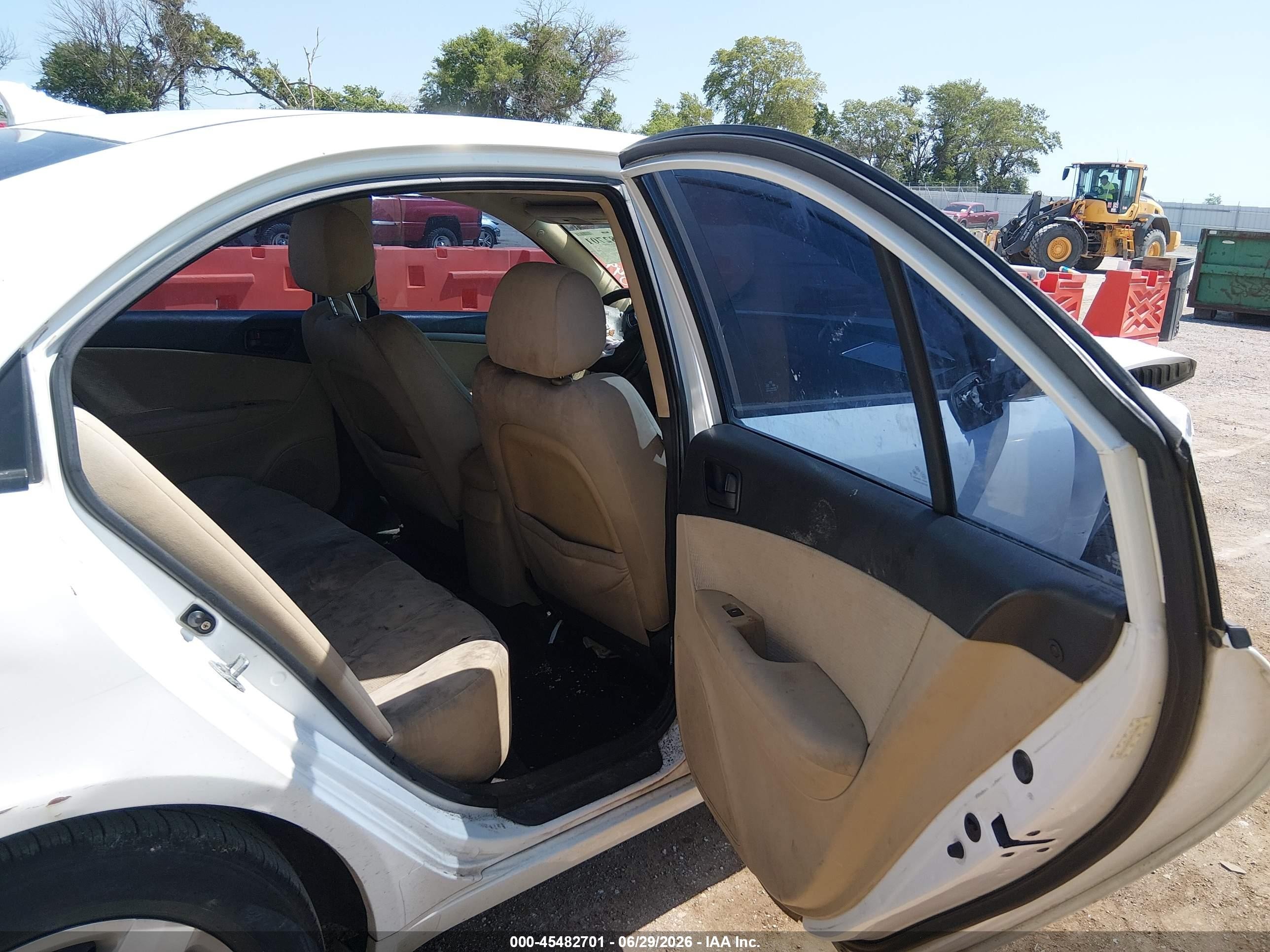 2010 Hyundai Sonata Gls Белый vin: 5NPET4AC9AH595383