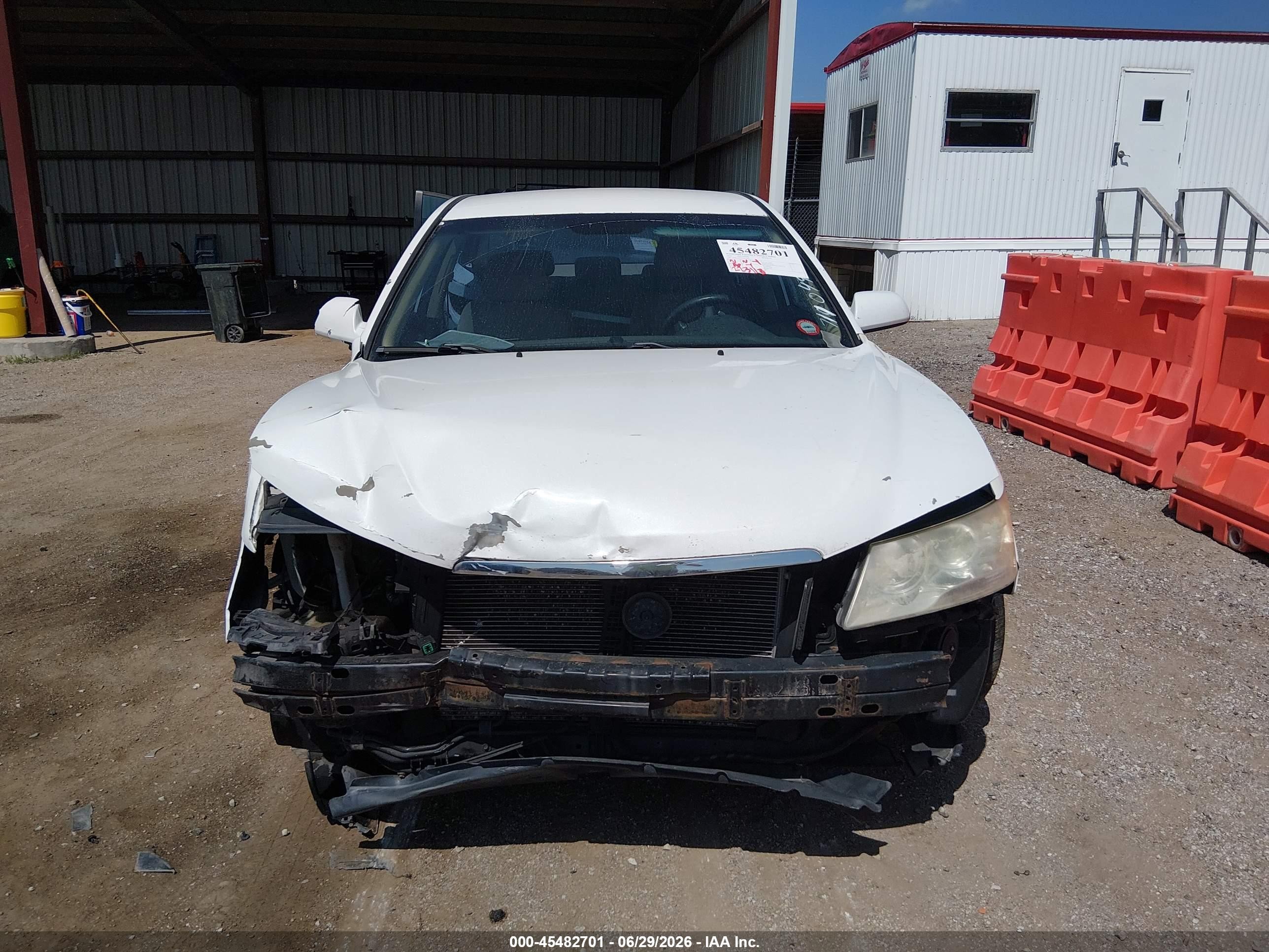 2010 Hyundai Sonata Gls Белый vin: 5NPET4AC9AH595383