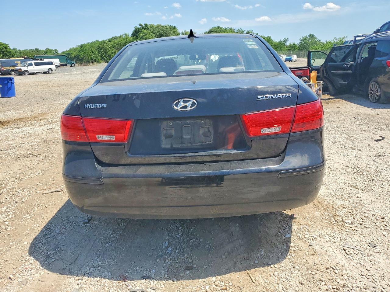 2010 Hyundai Sonata Gls Black vin: 5NPET4AC9AH613817