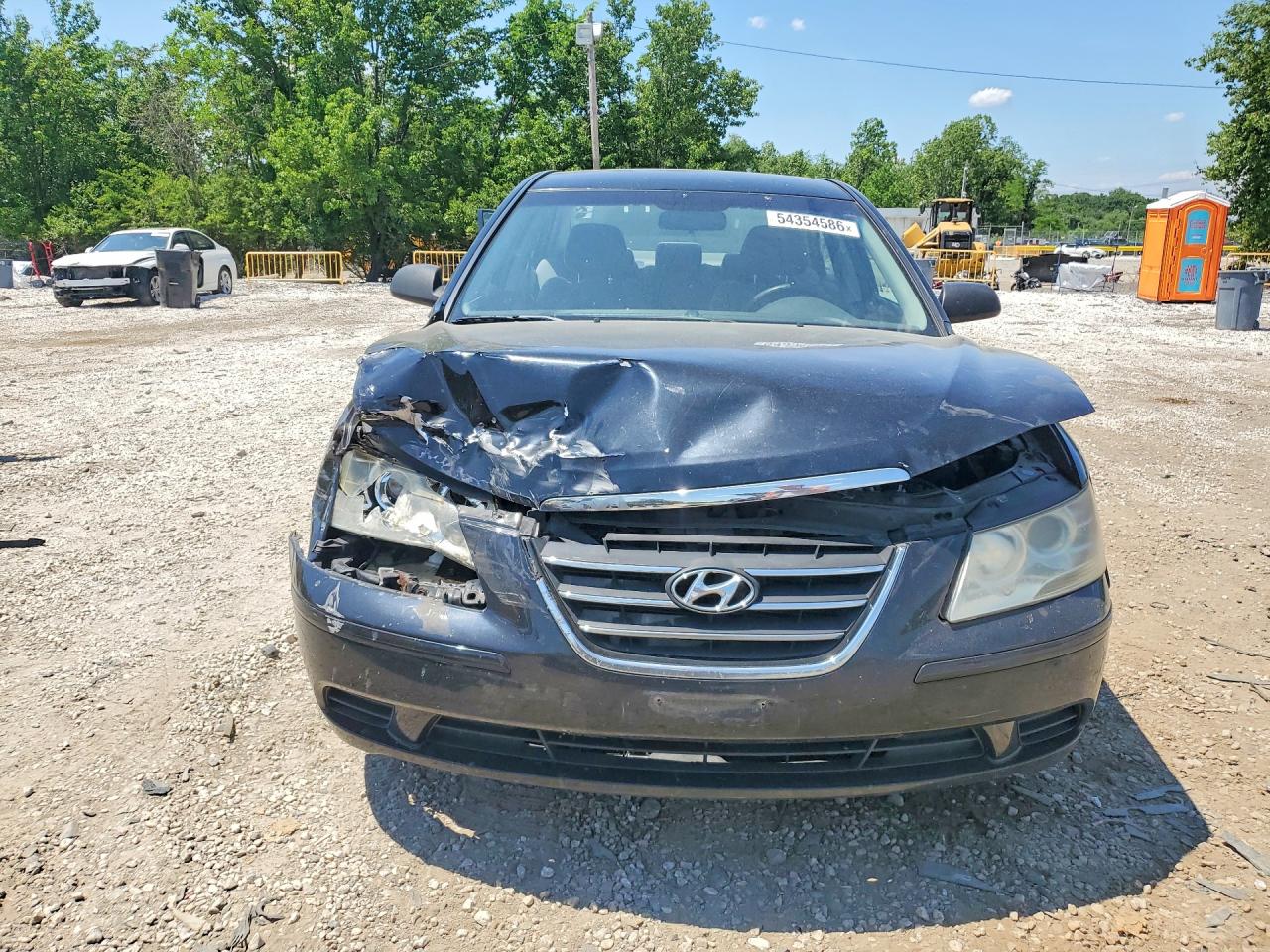 2010 Hyundai Sonata Gls Black vin: 5NPET4AC9AH613817