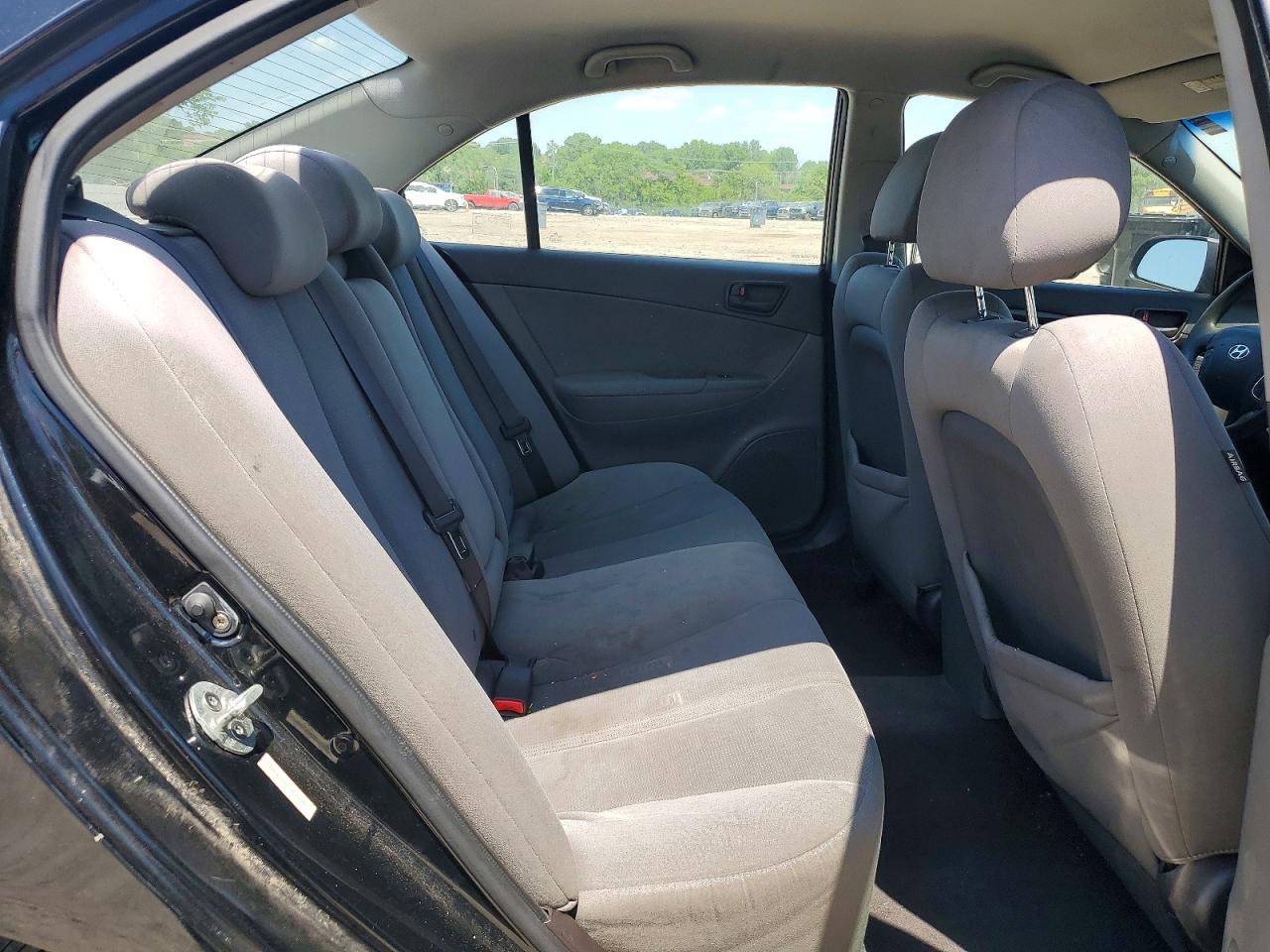 2010 Hyundai Sonata Gls Black vin: 5NPET4AC9AH613817