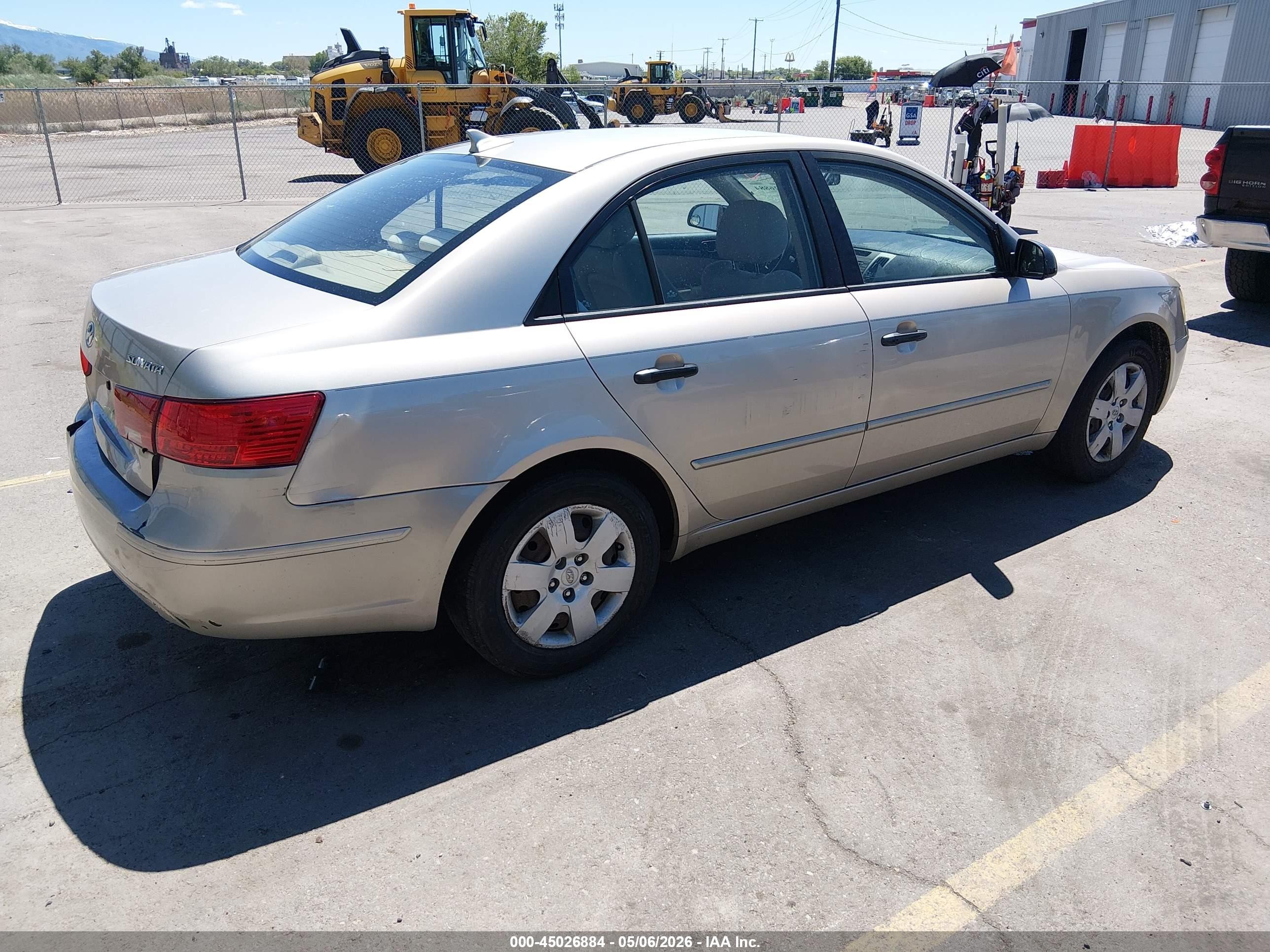 2010 Hyundai Sonata Gls Бежевый vin: 5NPET4AC9AH622534