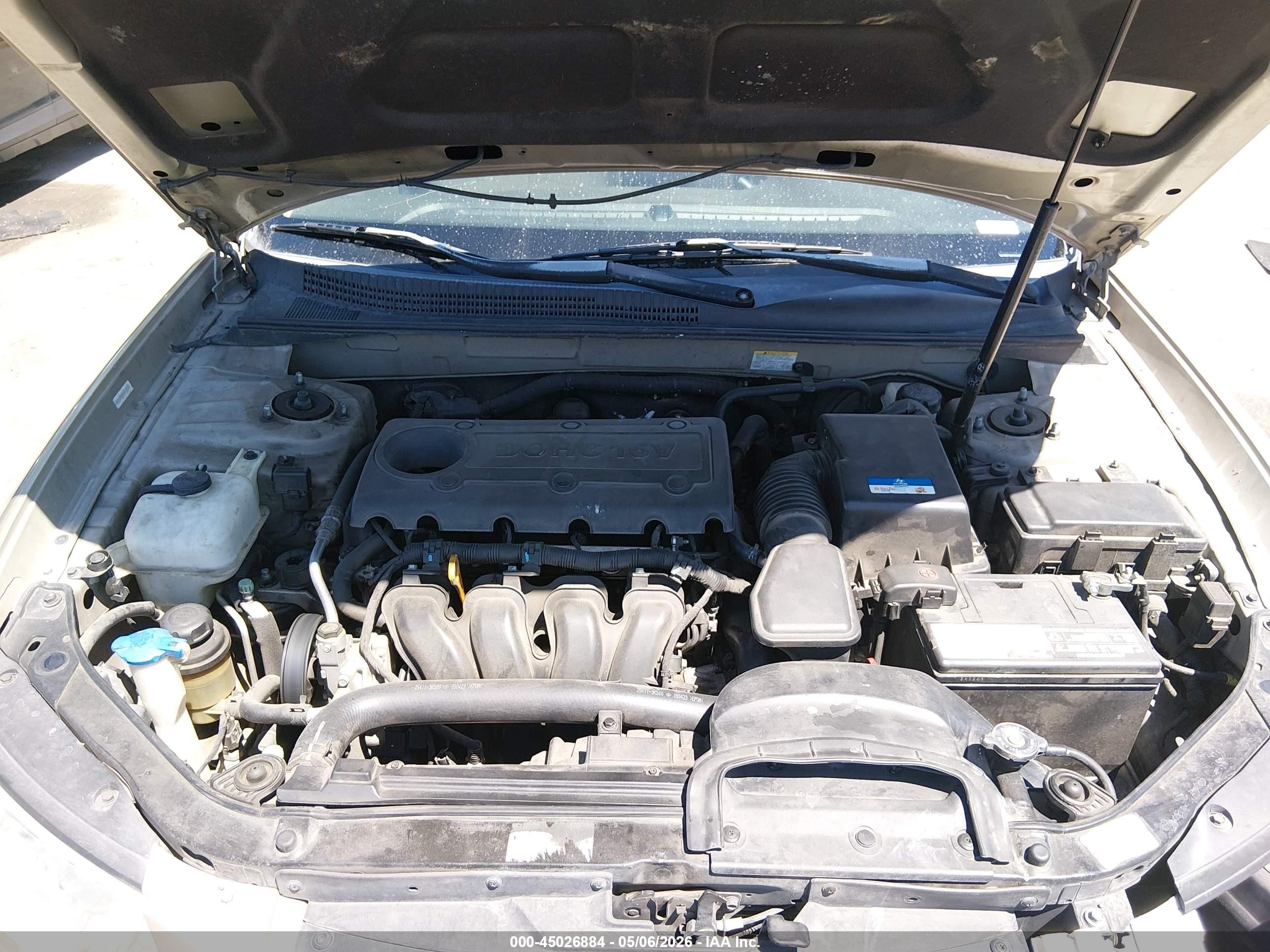 2010 Hyundai Sonata Gls Бежевый vin: 5NPET4AC9AH622534