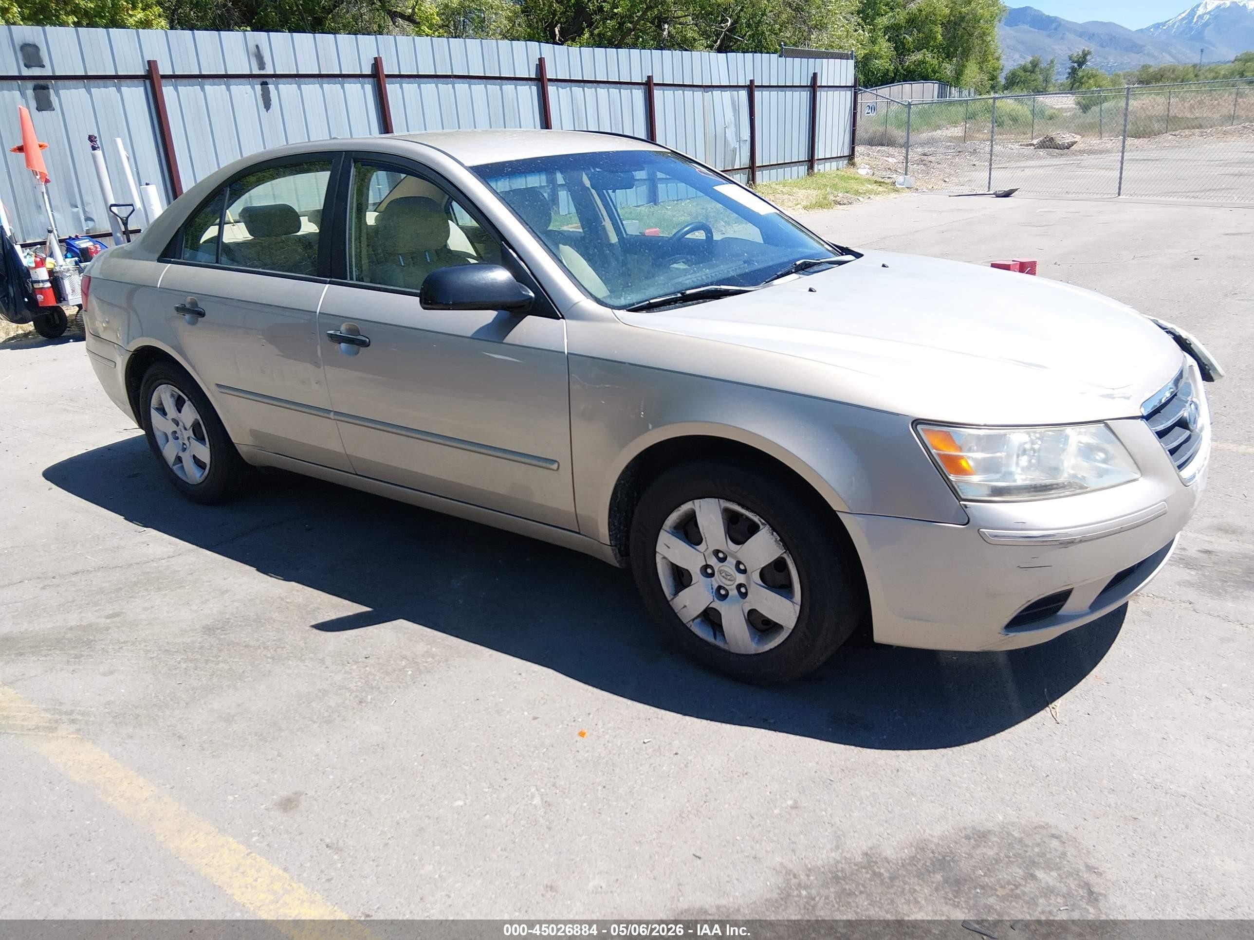 2010 Hyundai Sonata Gls Бежевый vin: 5NPET4AC9AH622534