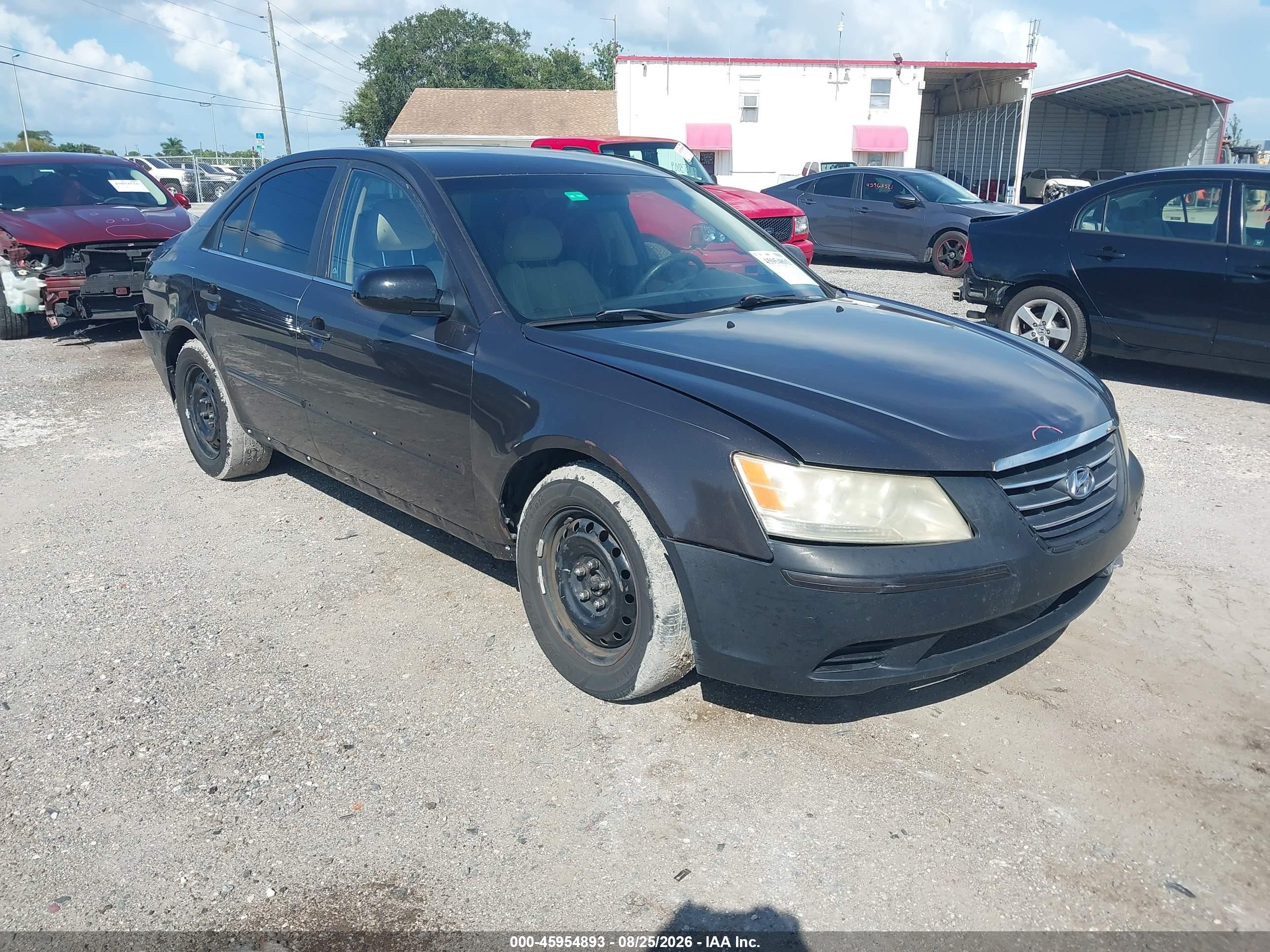 2010 Hyundai Sonata Gls Black vin: 5NPET4AC9AH623036