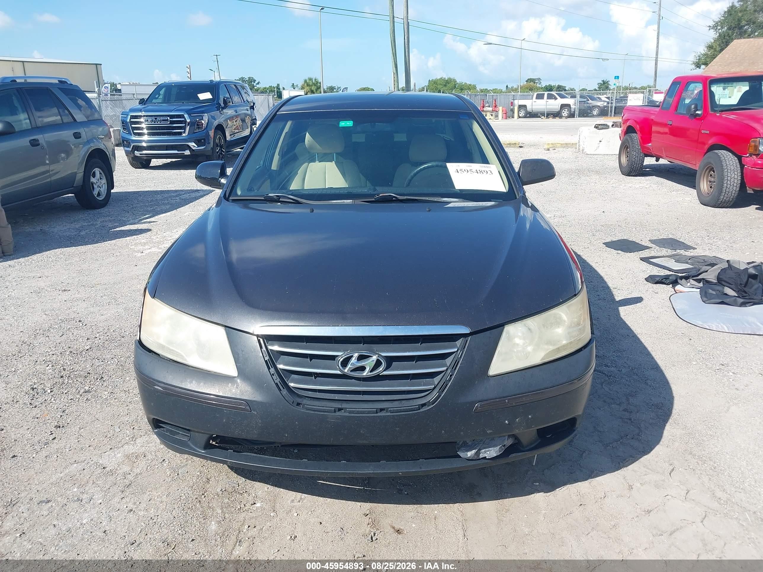 2010 Hyundai Sonata Gls Black vin: 5NPET4AC9AH623036