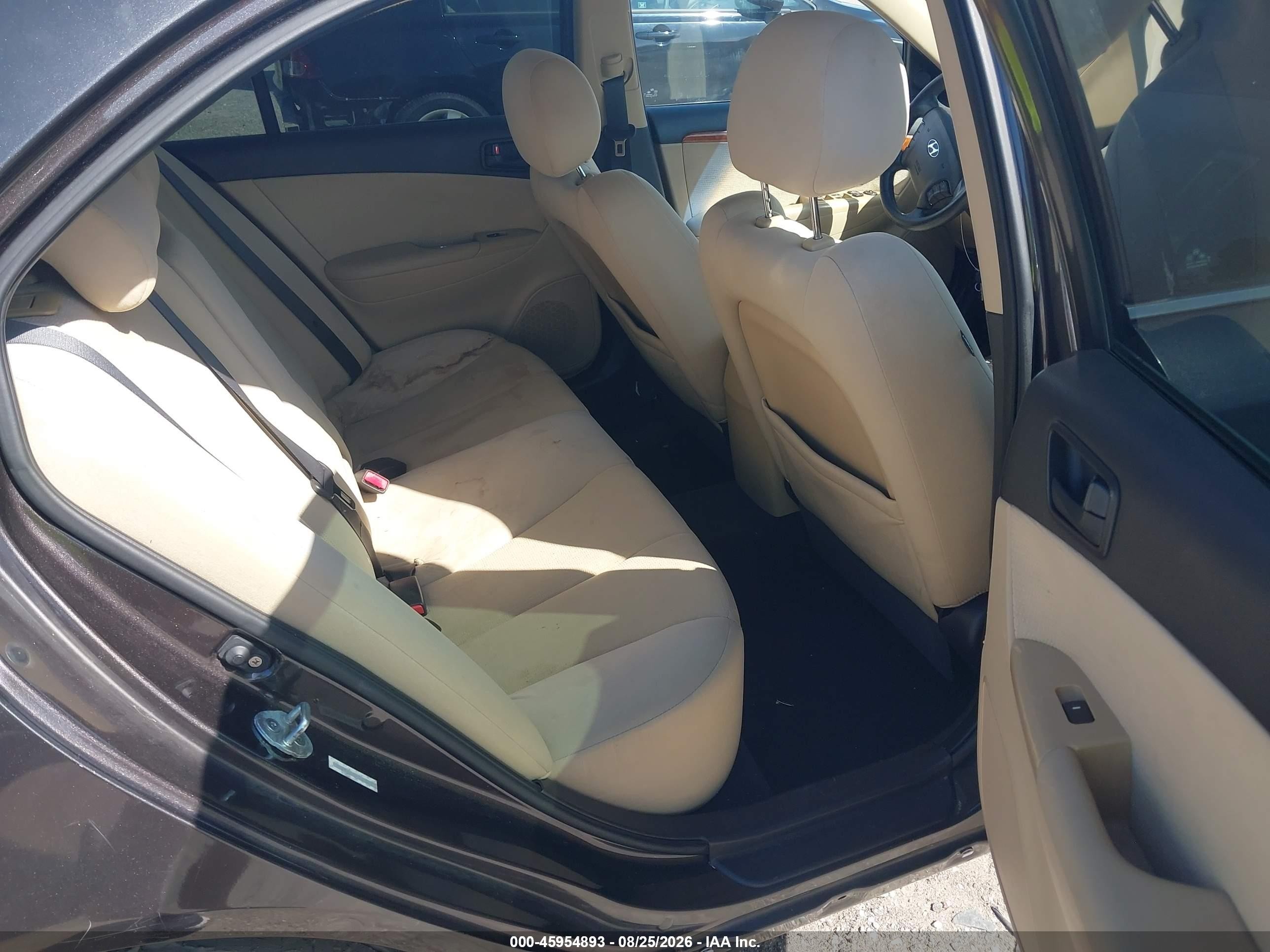 2010 Hyundai Sonata Gls Black vin: 5NPET4AC9AH623036