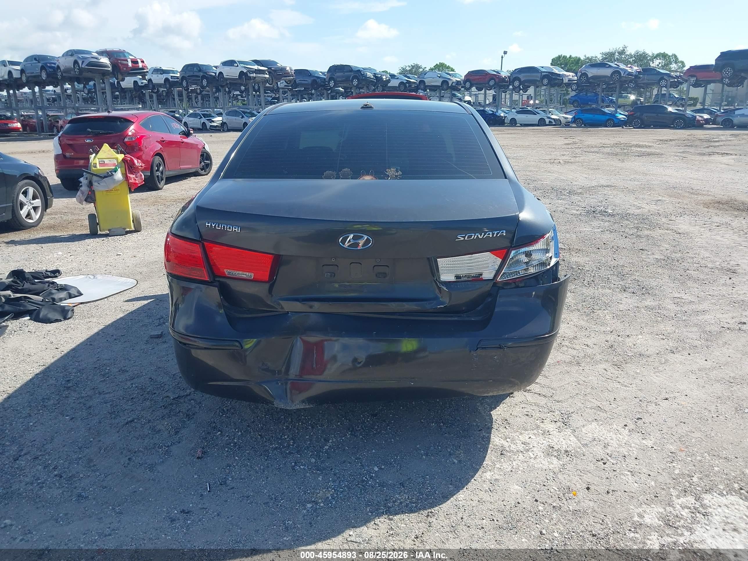2010 Hyundai Sonata Gls Black vin: 5NPET4AC9AH623036