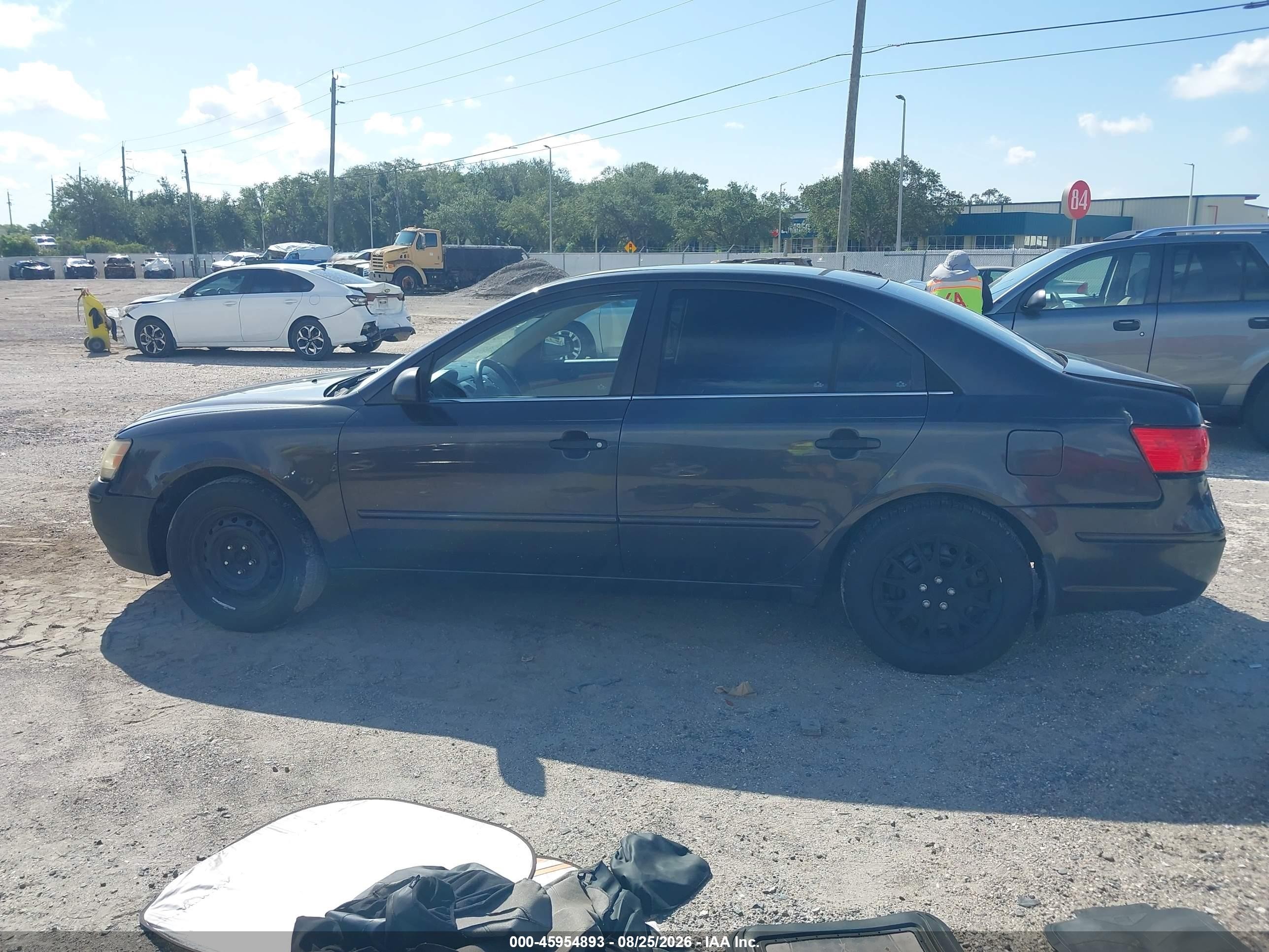 2010 Hyundai Sonata Gls Black vin: 5NPET4AC9AH623036