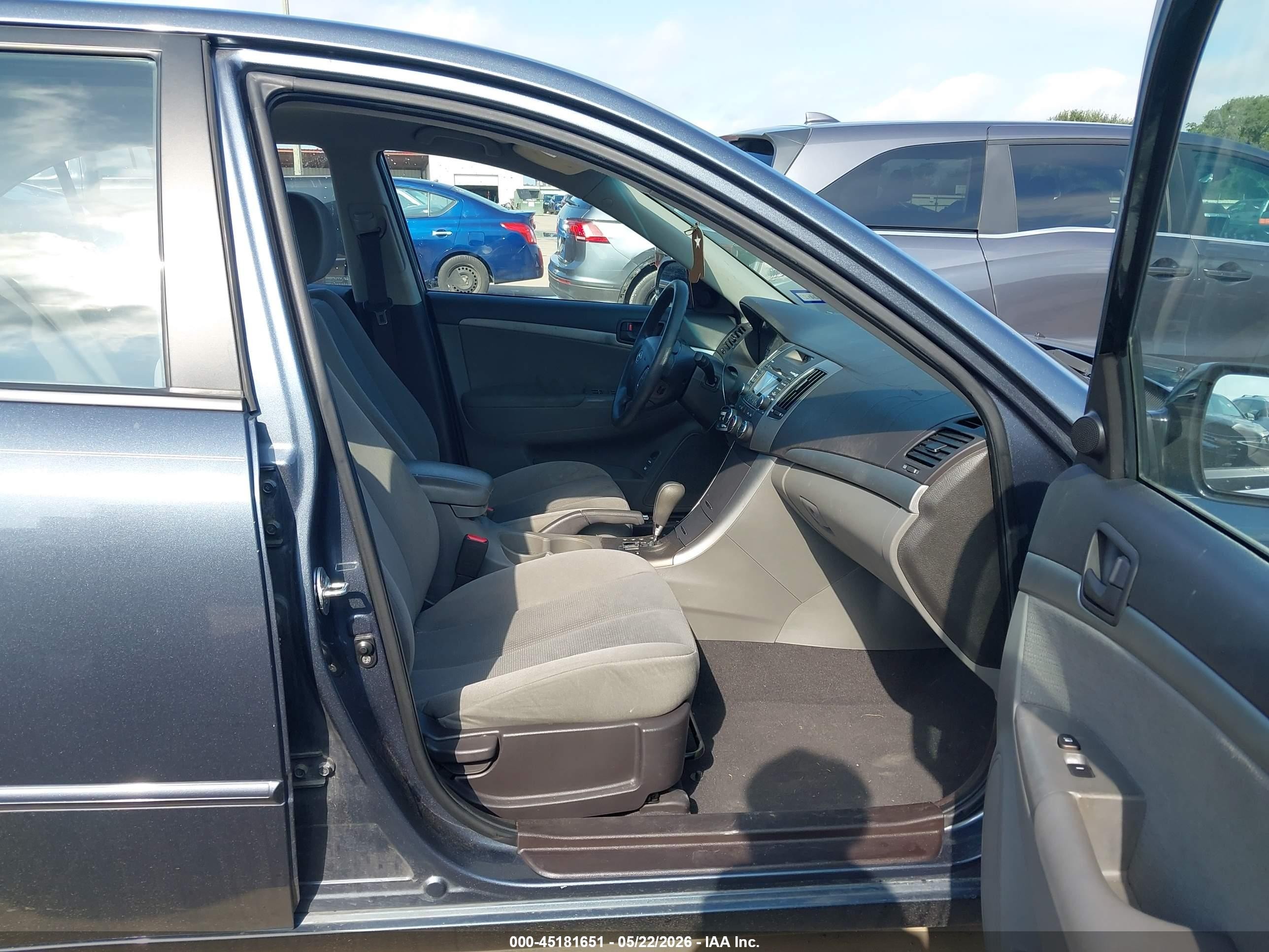 2010 Hyundai Sonata Gls Blue vin: 5NPET4AC9AH642699
