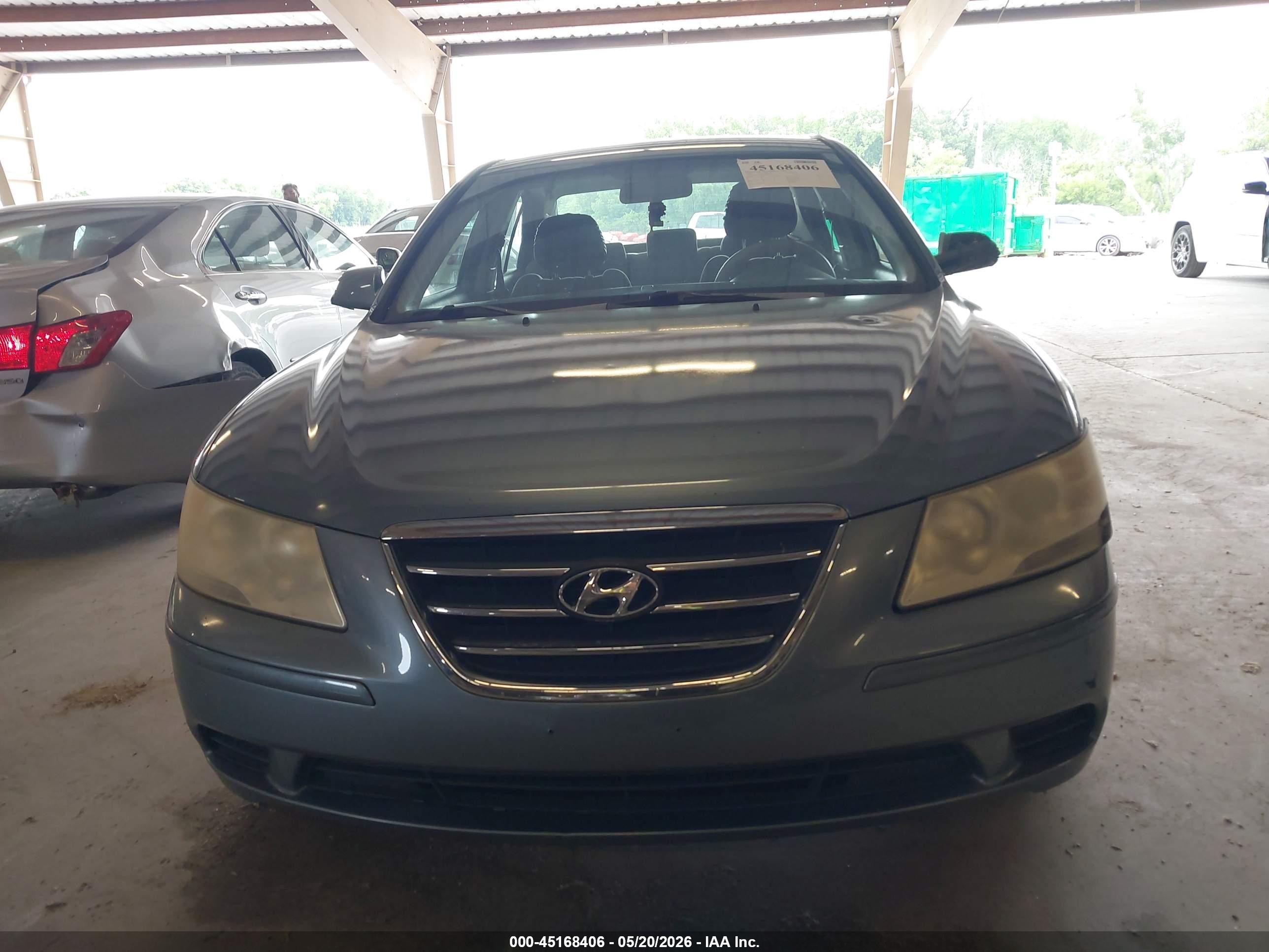 2010 Hyundai Sonata Gls Blue vin: 5NPET4ACXAH583078