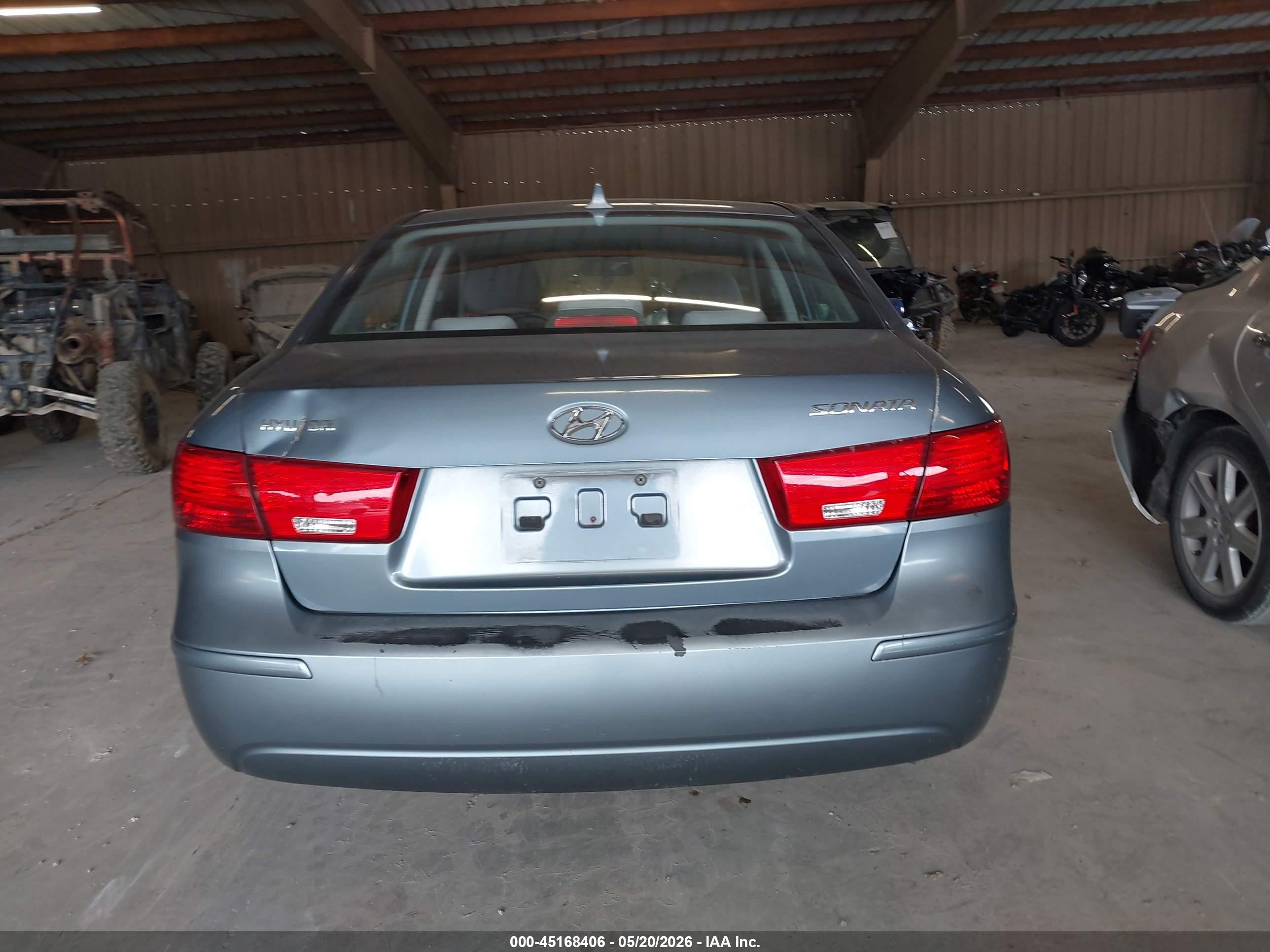 2010 Hyundai Sonata Gls Blue vin: 5NPET4ACXAH583078