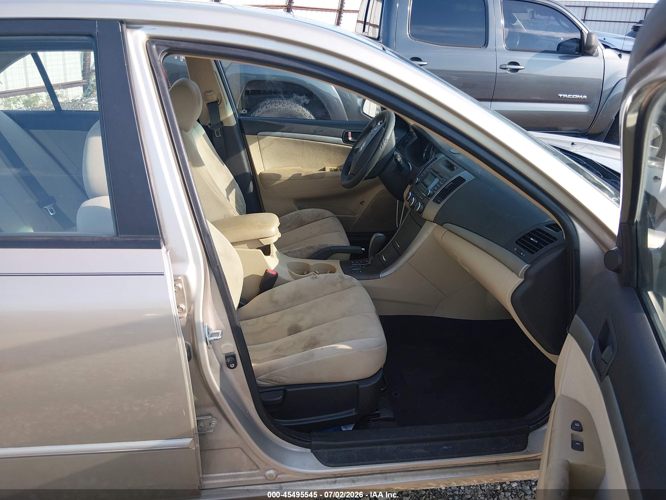 2010 Hyundai Sonata Gls Silver vin: 5NPET4ACXAH592265