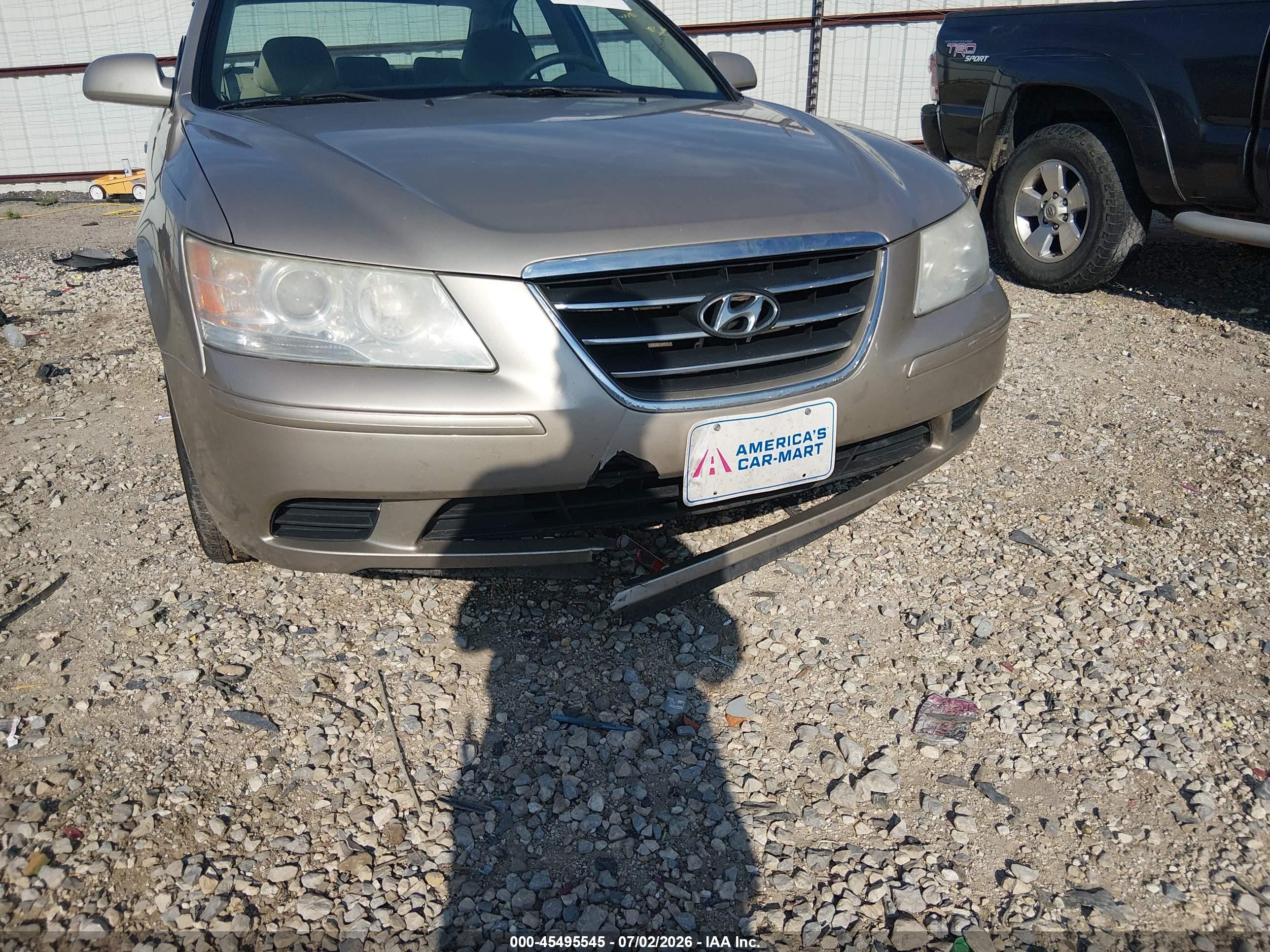 2010 Hyundai Sonata Gls Silver vin: 5NPET4ACXAH592265