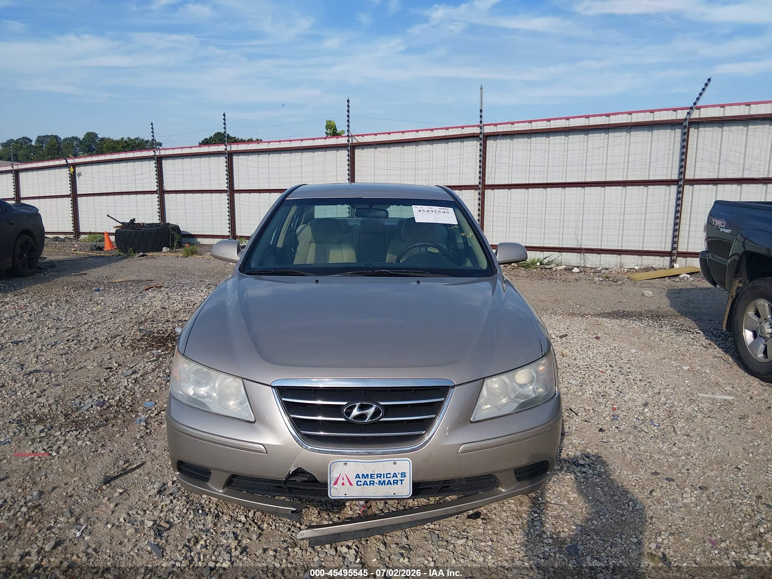 2010 Hyundai Sonata Gls Silver vin: 5NPET4ACXAH592265