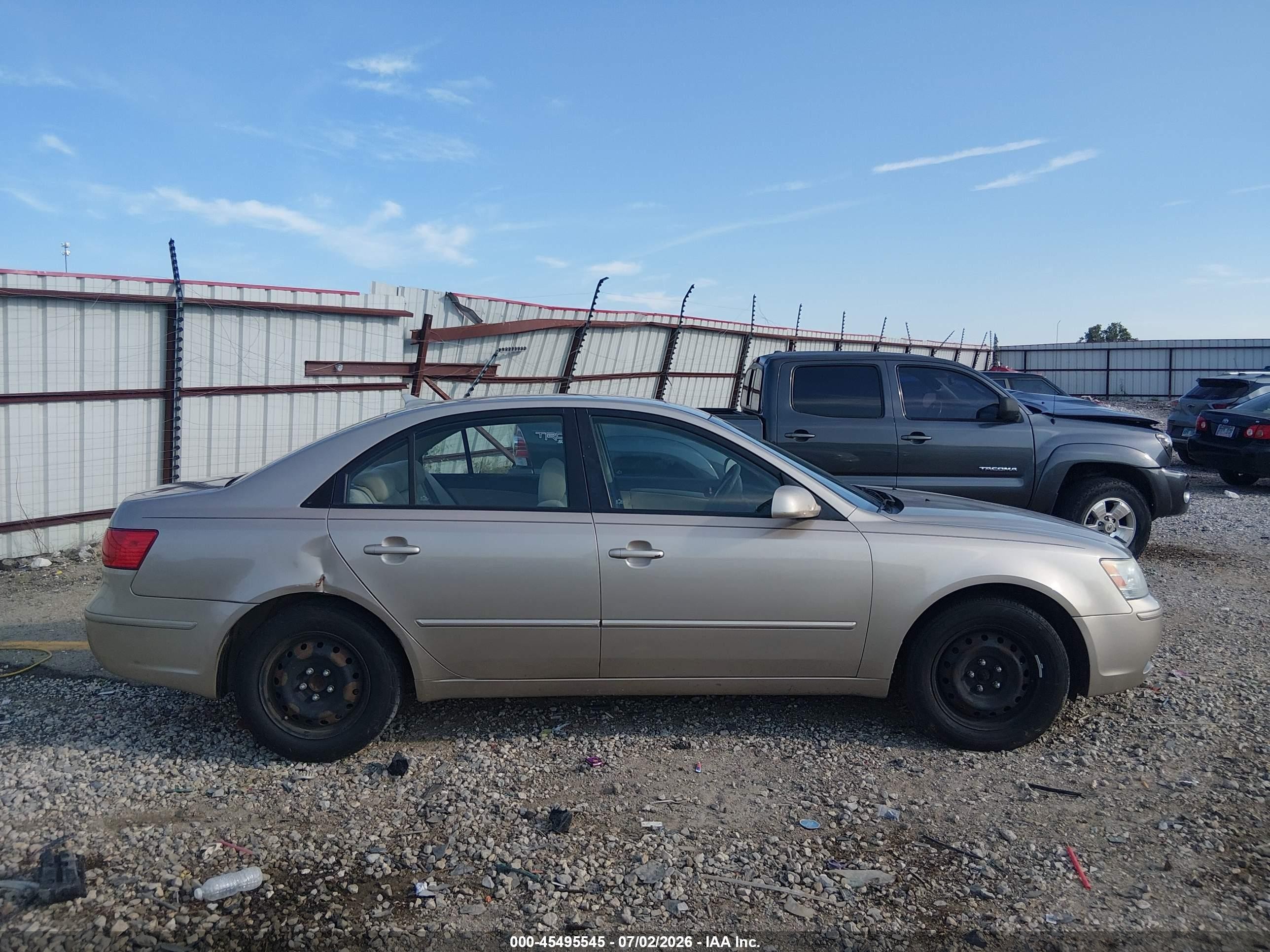 2010 Hyundai Sonata Gls Silver vin: 5NPET4ACXAH592265