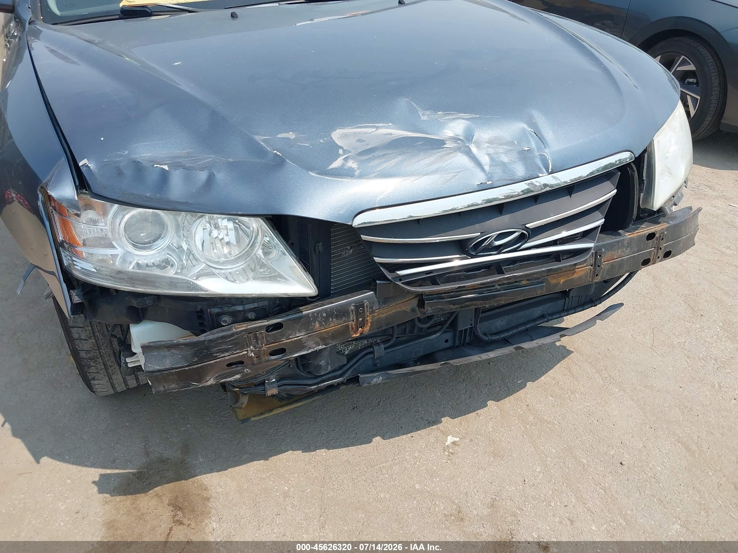 2010 Hyundai Sonata Gls Blue vin: 5NPET4ACXAH614085