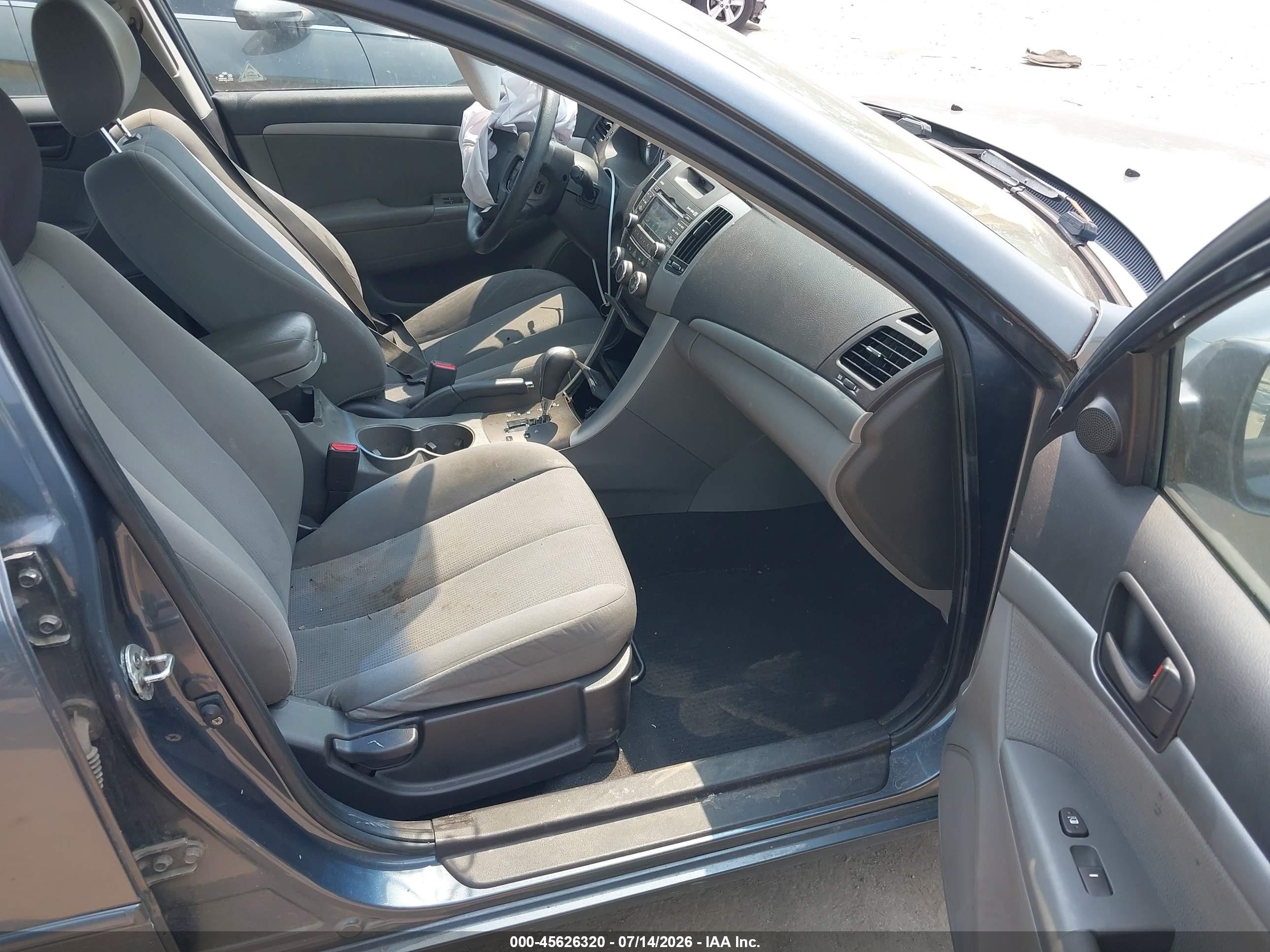 2010 Hyundai Sonata Gls Blue vin: 5NPET4ACXAH614085