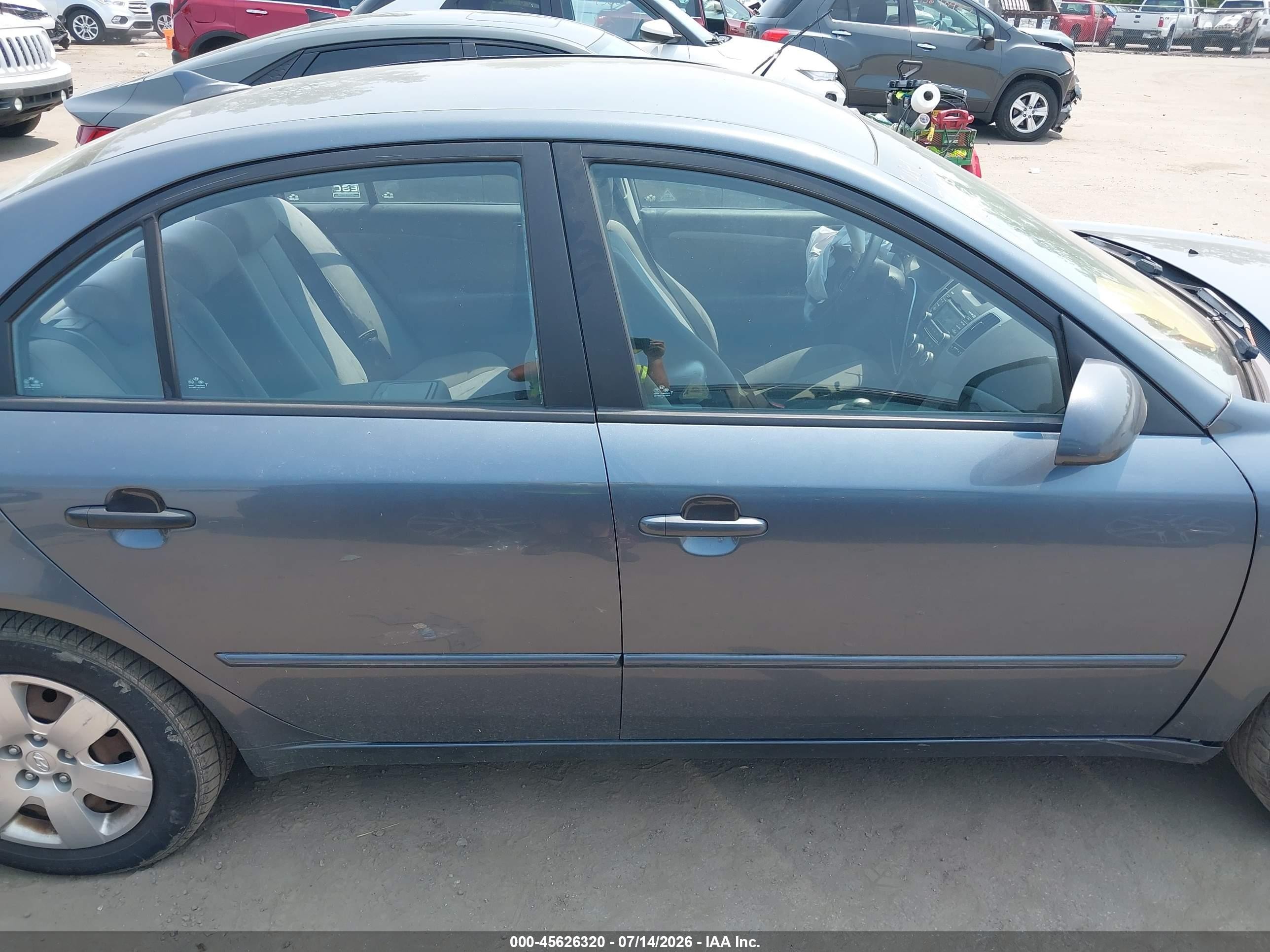 2010 Hyundai Sonata Gls Blue vin: 5NPET4ACXAH614085