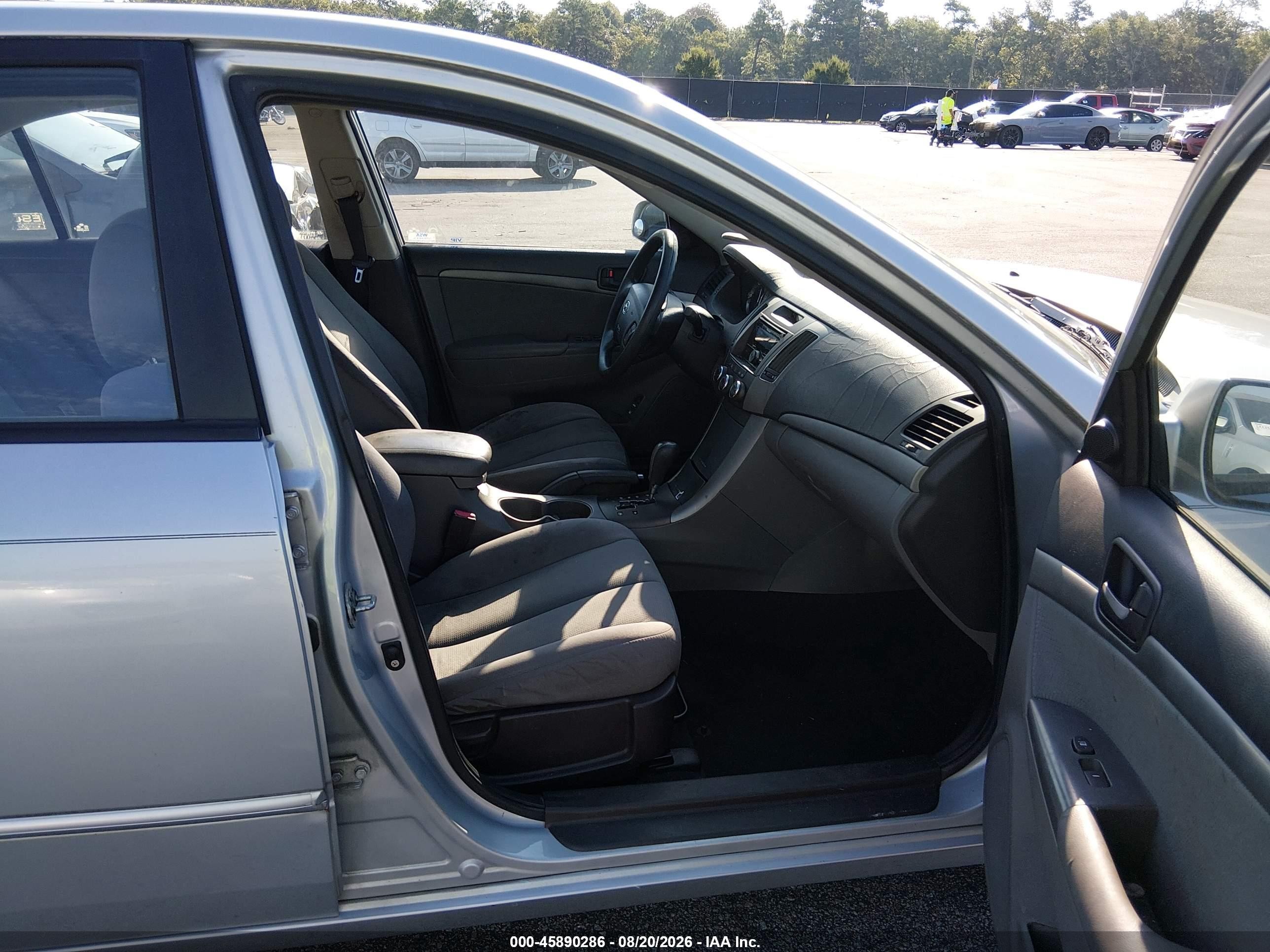 2010 Hyundai Sonata Gls Silver vin: 5NPET4ACXAH618816