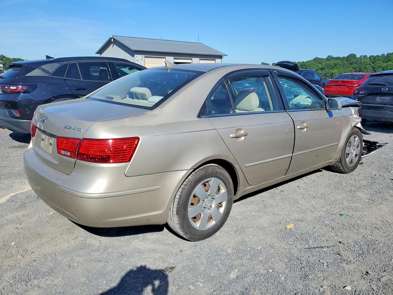 2010 Hyundai Sonata Gls Gold vin: 5NPET4ACXAH620162