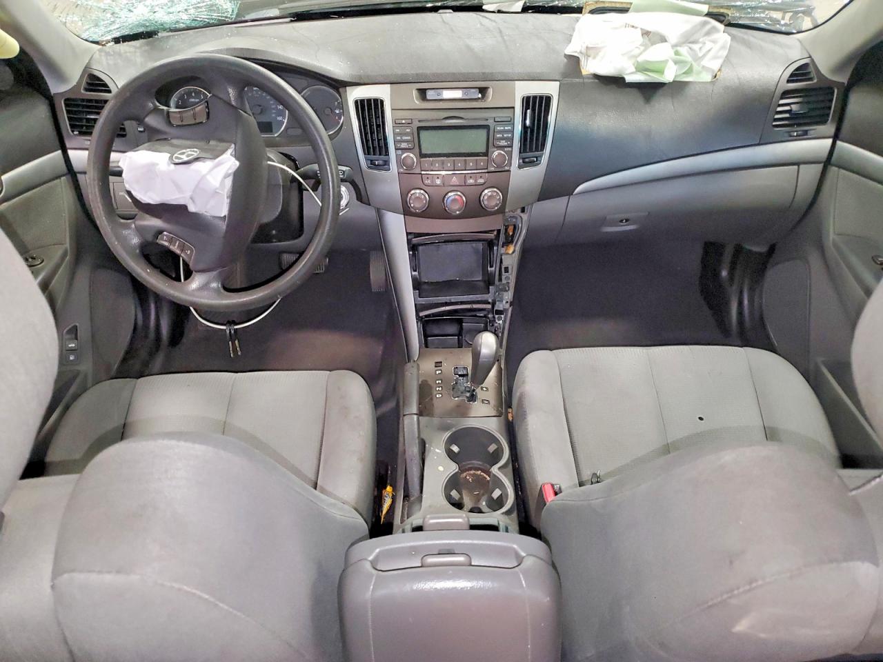 2010 Hyundai Sonata Gls Серый vin: 5NPET4ACXAH631842
