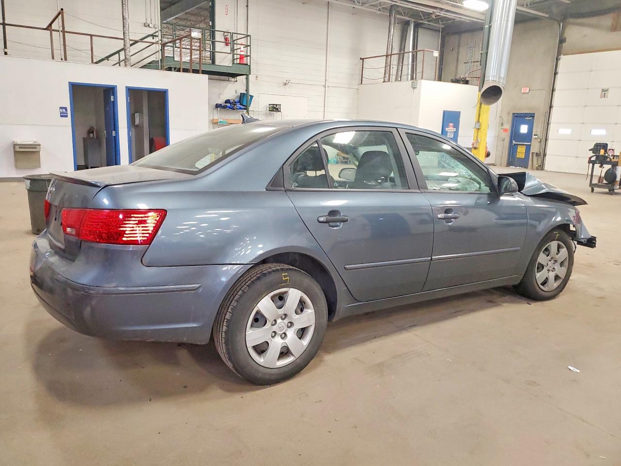2010 Hyundai Sonata Gls Серый vin: 5NPET4ACXAH631842