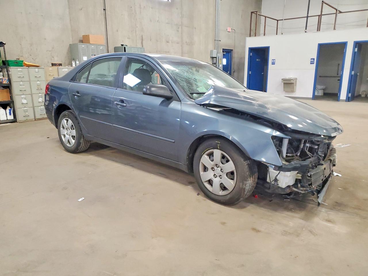 2010 Hyundai Sonata Gls Серый vin: 5NPET4ACXAH631842