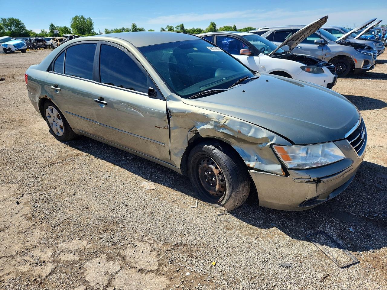 2010 Hyundai Sonata Gls Gold vin: 5NPET4ACXAH647796