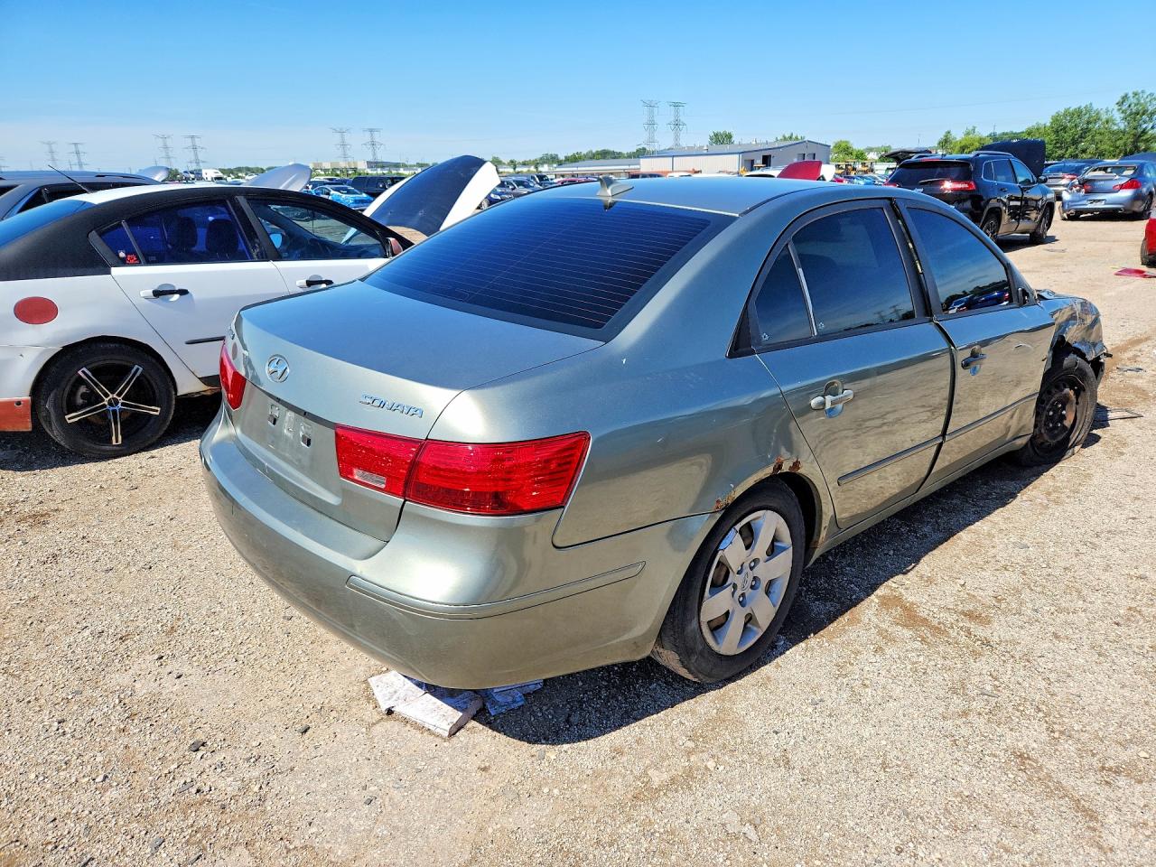 2010 Hyundai Sonata Gls Gold vin: 5NPET4ACXAH647796