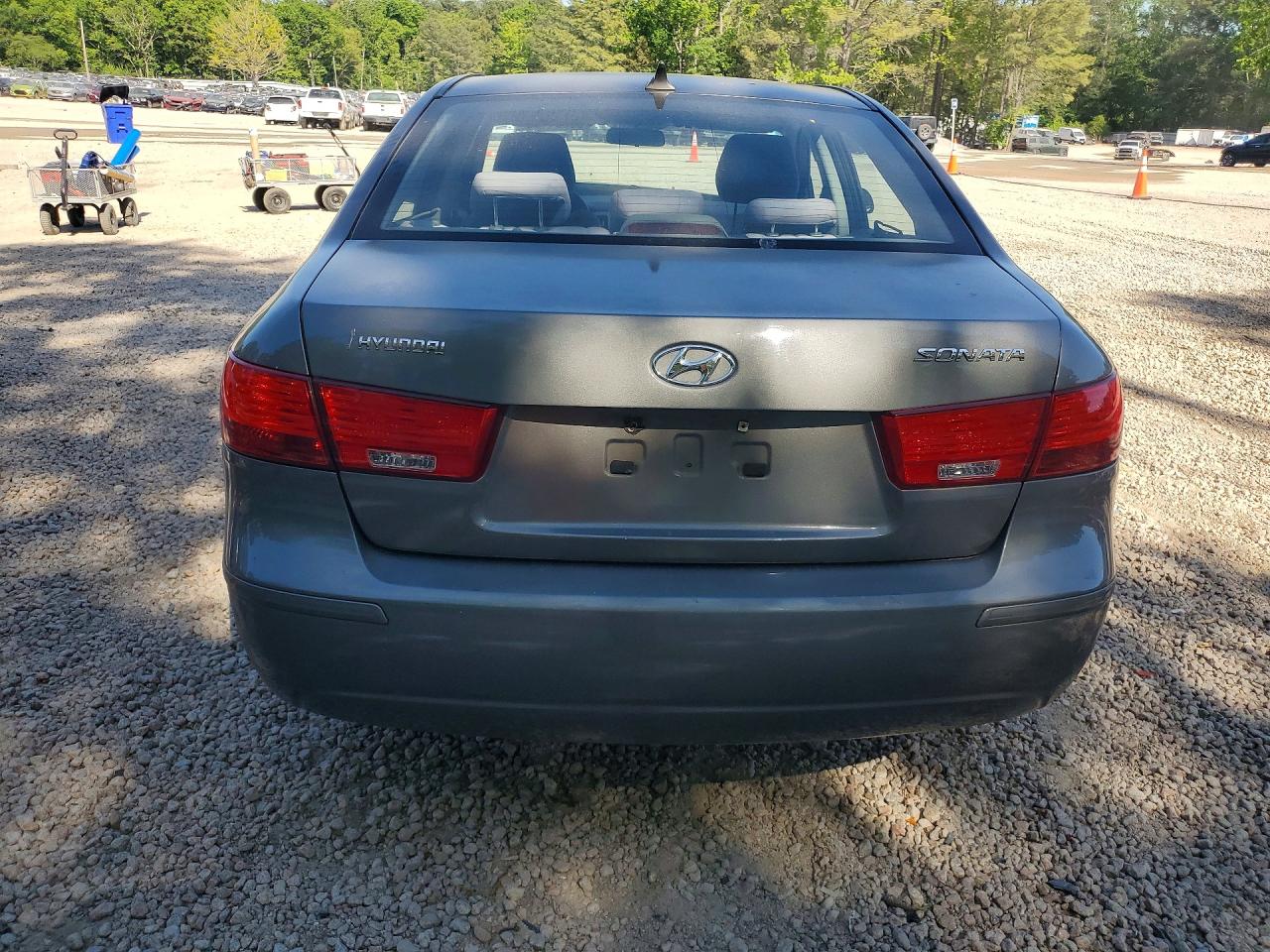 2010 Hyundai Sonata Gls Silver vin: 5NPET4ACXAH654408