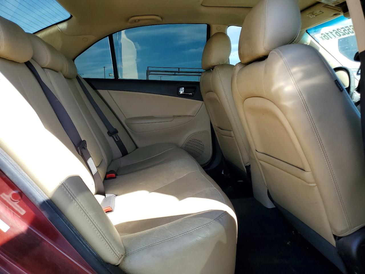 2009 Hyundai Sonata Limited Темно-бордовый vin: 5NPEU46C09H518550