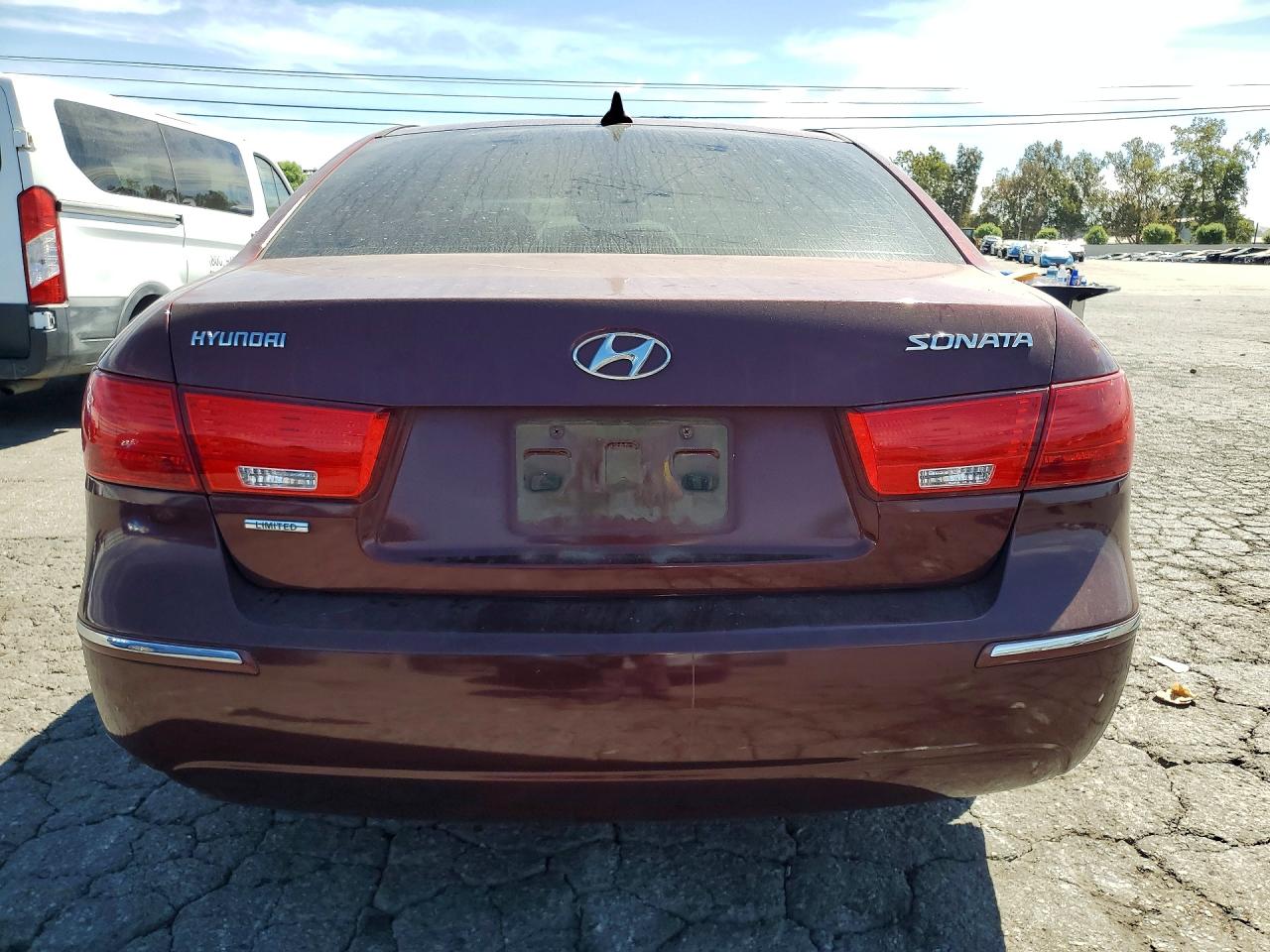 2009 Hyundai Sonata Limited Темно-бордовый vin: 5NPEU46C09H518550