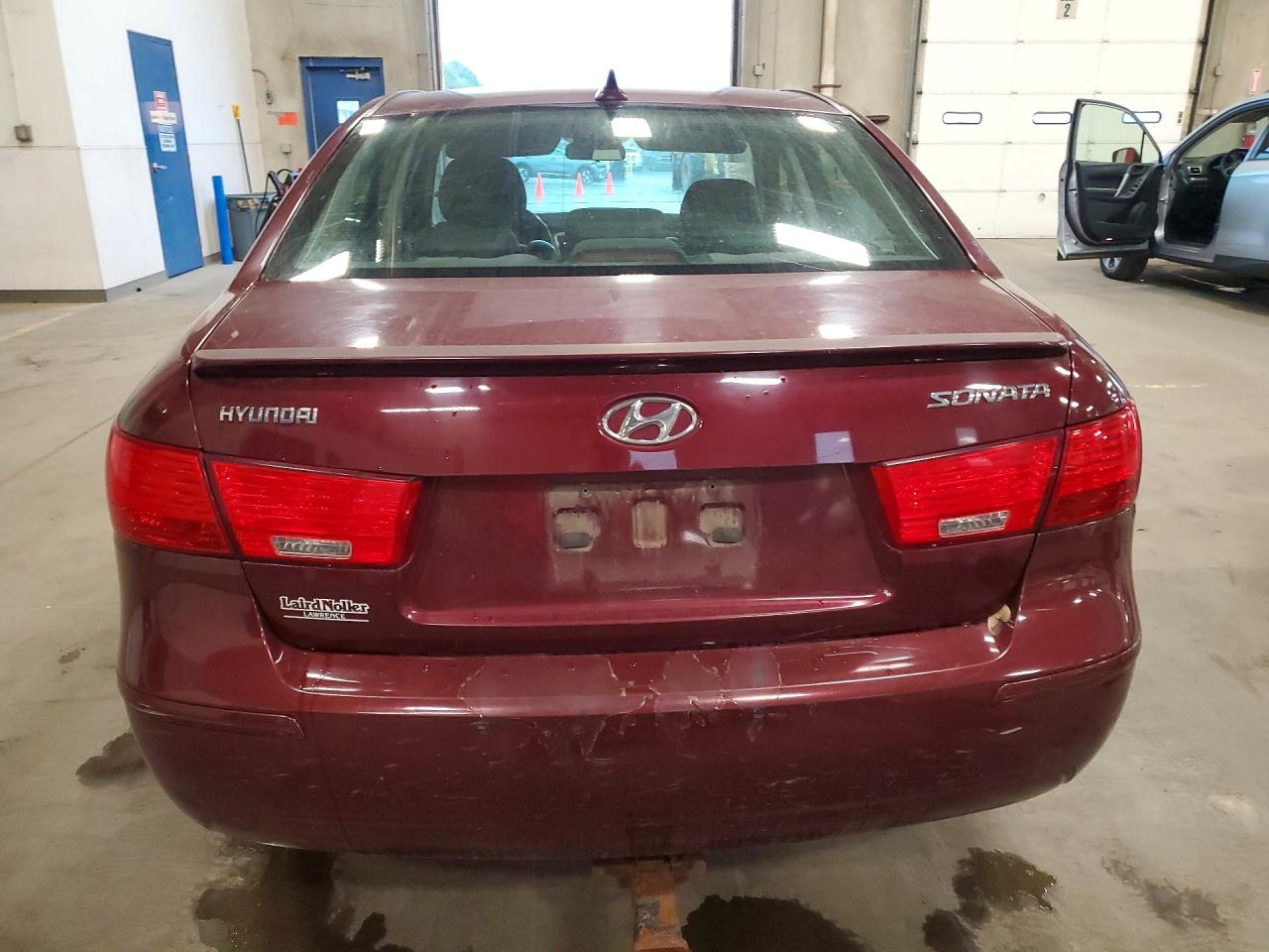 2009 Hyundai Sonata Se Maroon vin: 5NPEU46C09H533064