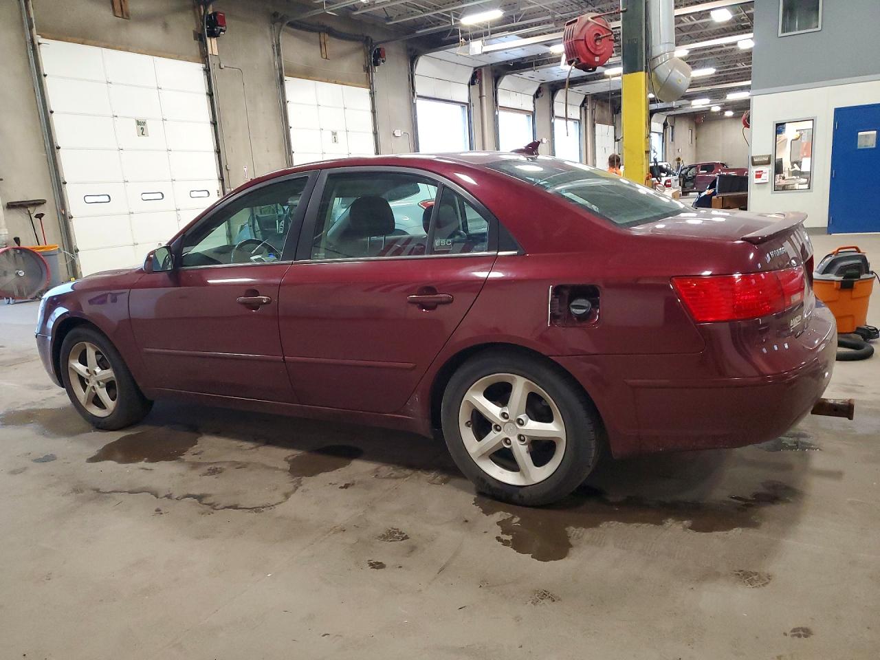 2009 Hyundai Sonata Se Maroon vin: 5NPEU46C09H533064