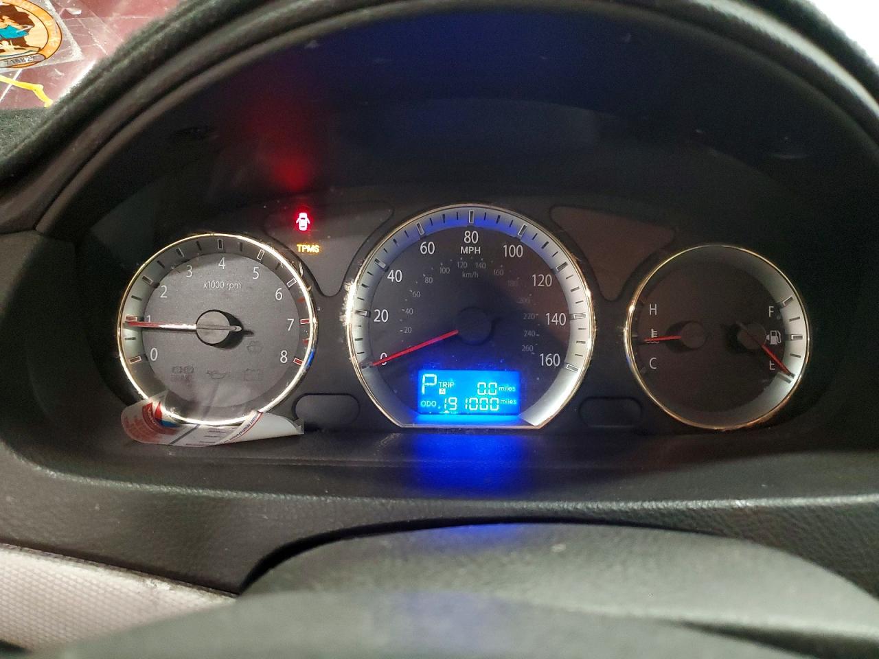 2009 Hyundai Sonata Se Maroon vin: 5NPEU46C09H533064