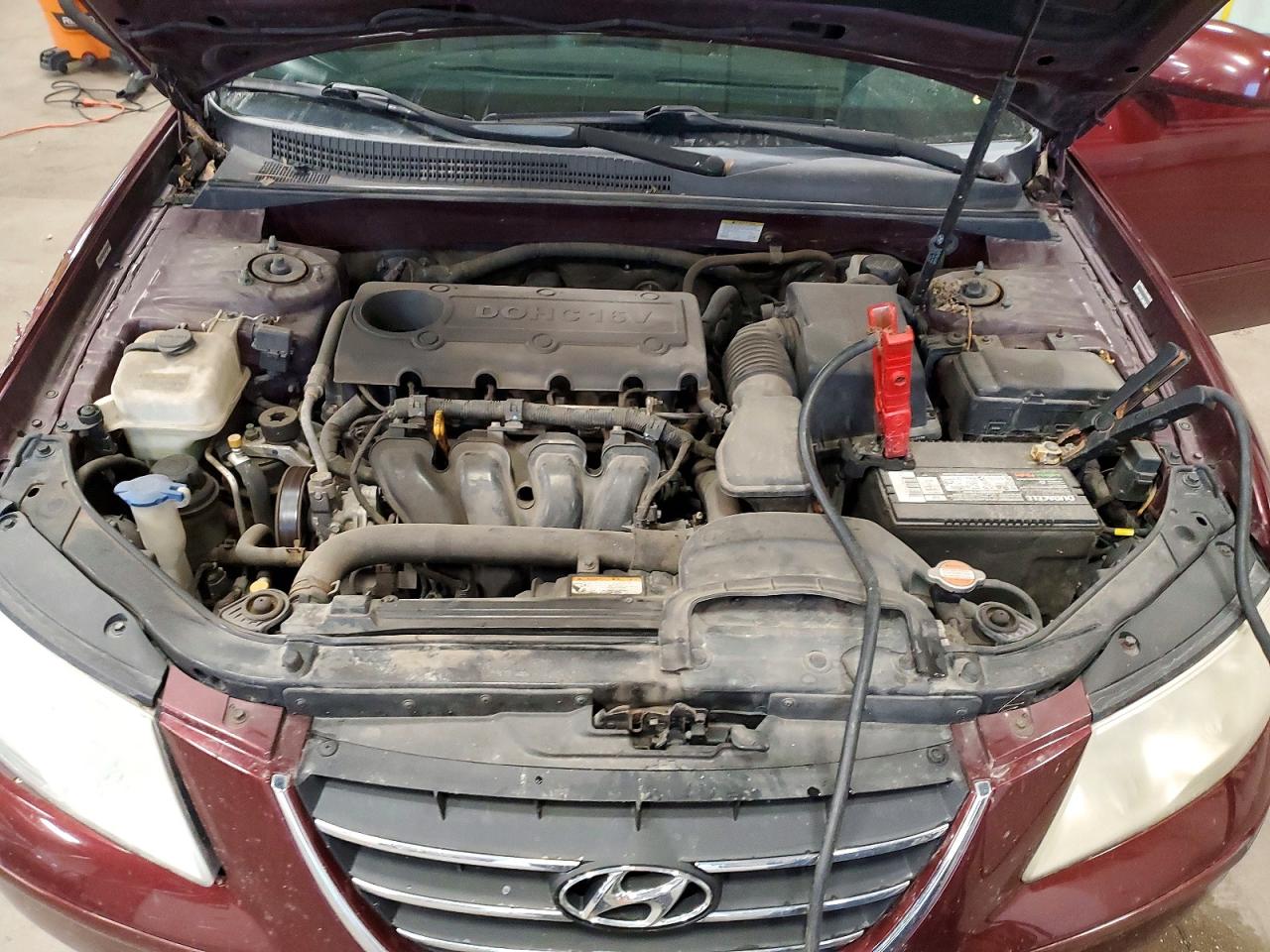 2009 Hyundai Sonata Se Maroon vin: 5NPEU46C09H533064