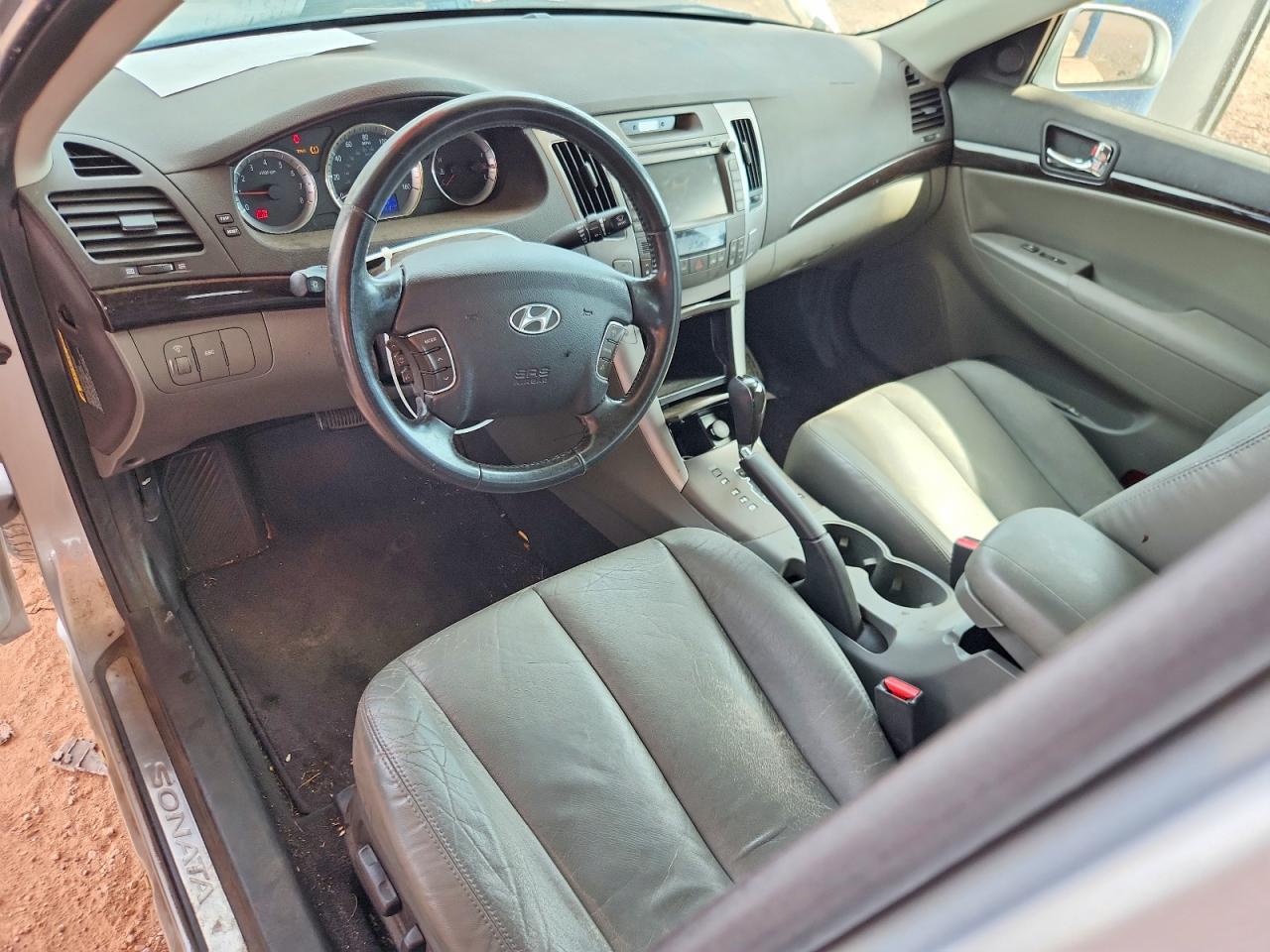 2009 Hyundai Sonata Limited Silver vin: 5NPEU46C09H573371
