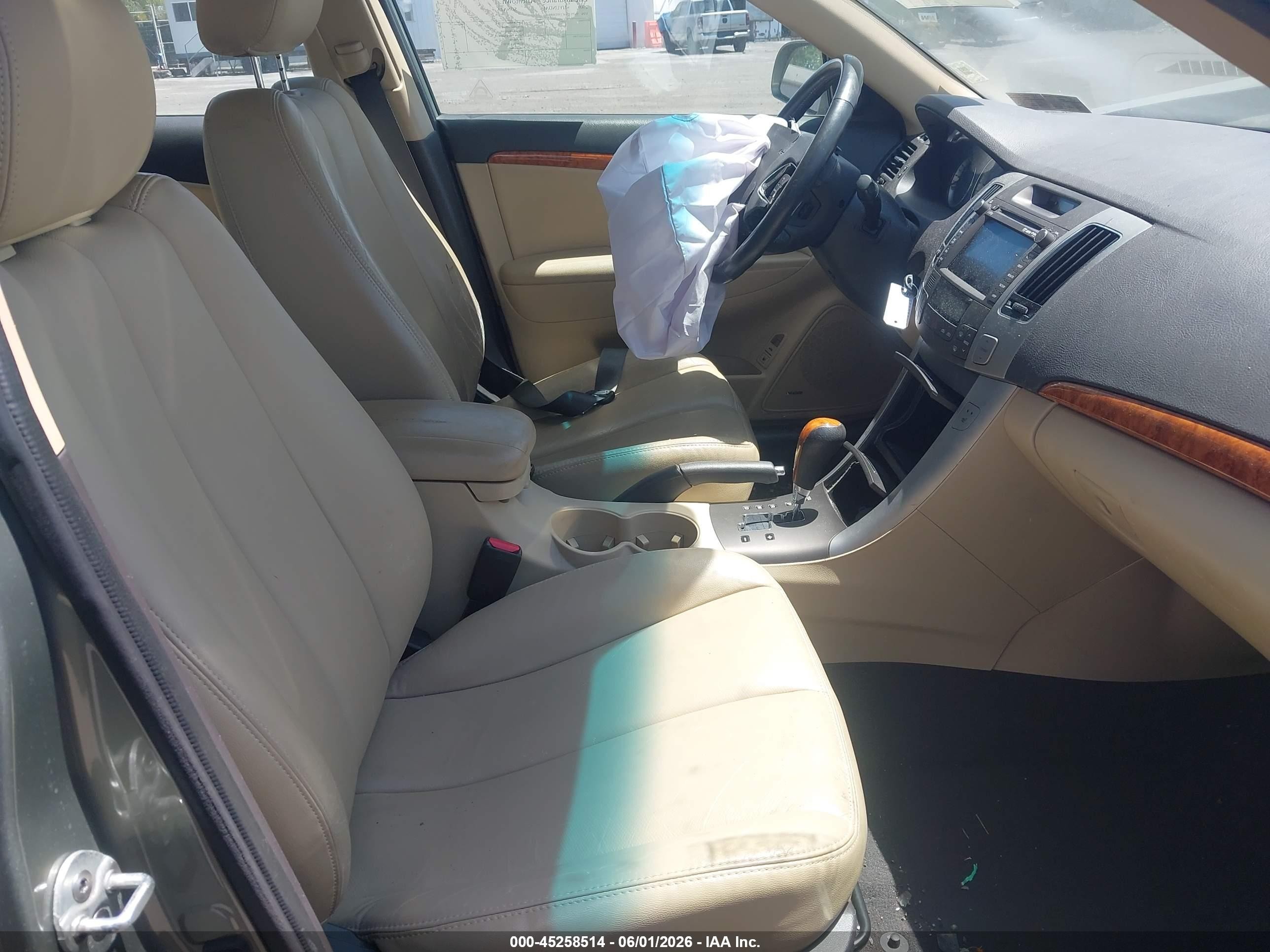 2009 Hyundai Sonata Limited Зеленый vin: 5NPEU46C19H508948