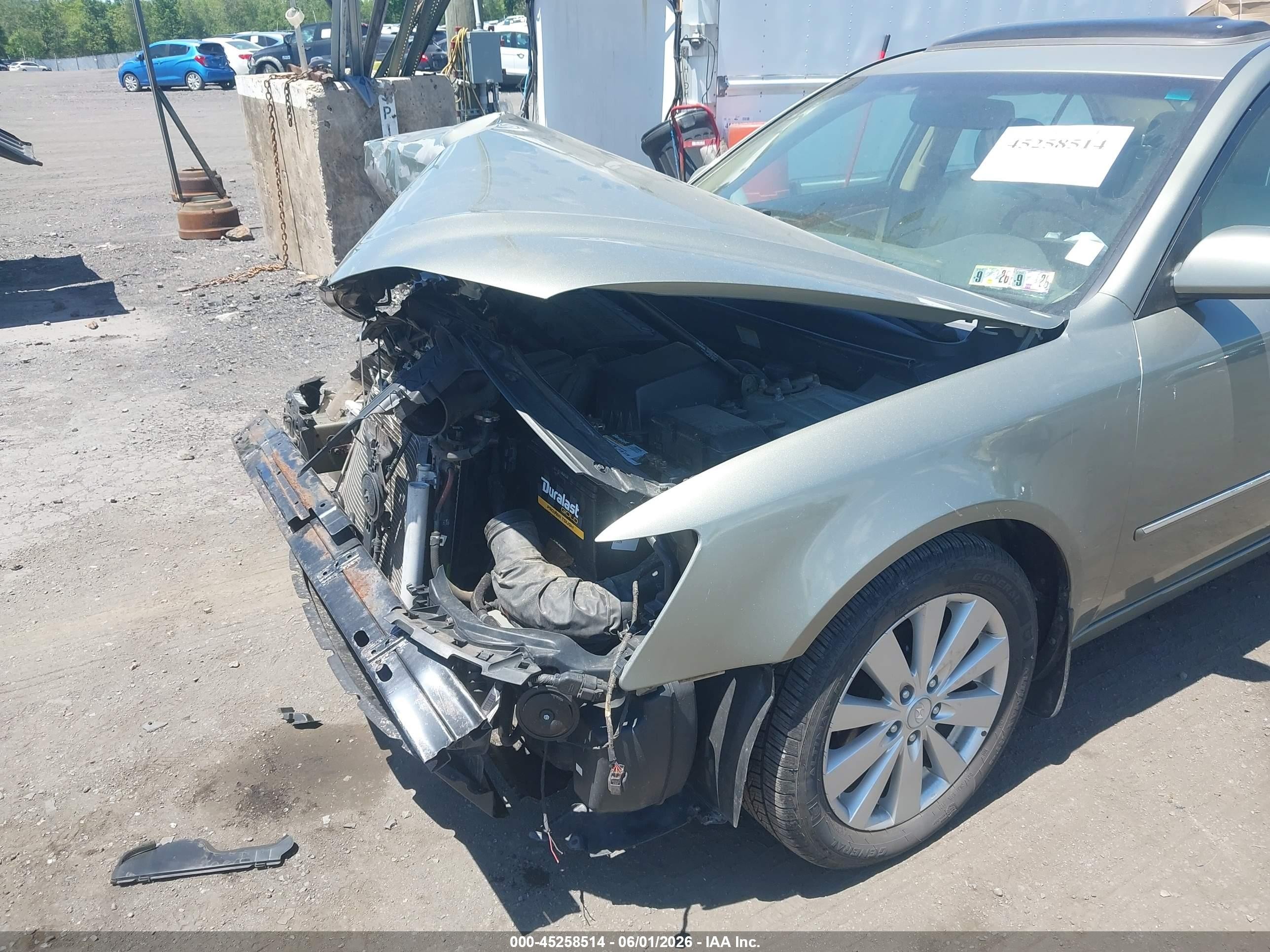 2009 Hyundai Sonata Limited Зеленый vin: 5NPEU46C19H508948