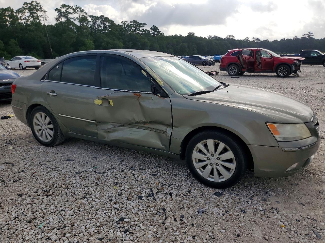 2009 Hyundai Sonata Limited Gray vin: 5NPEU46C19H513406