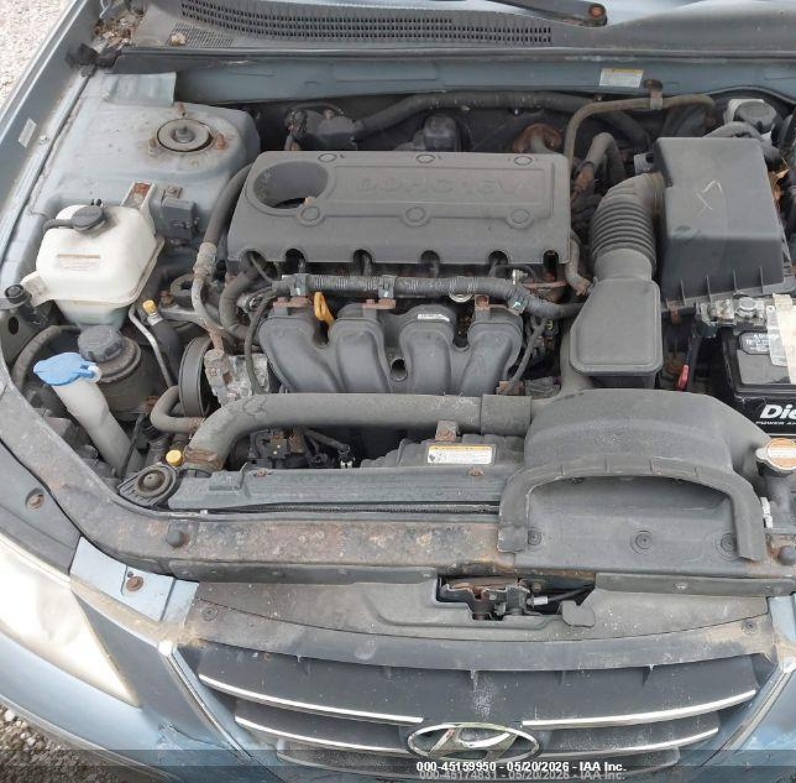 2009 Hyundai Sonata Limited Light Blue vin: 5NPEU46C19H575484
