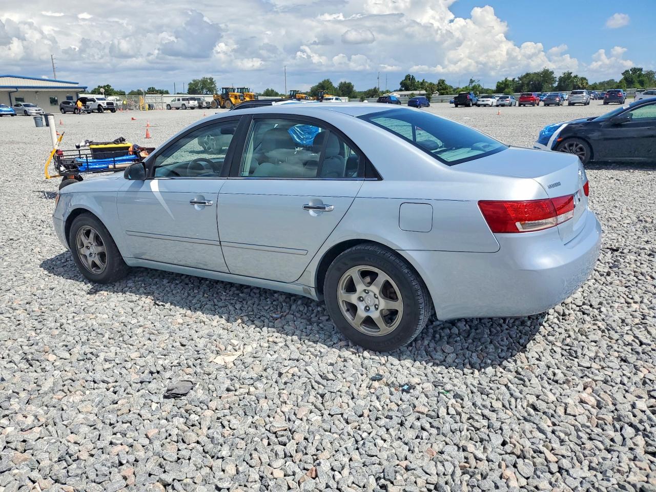 2006 Hyundai Sonata Gls Silver vin: 5NPEU46C26H062109