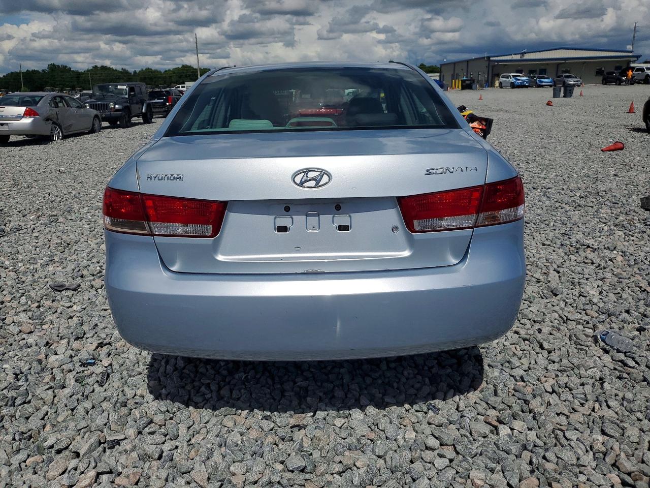 2006 Hyundai Sonata Gls Silver vin: 5NPEU46C26H062109
