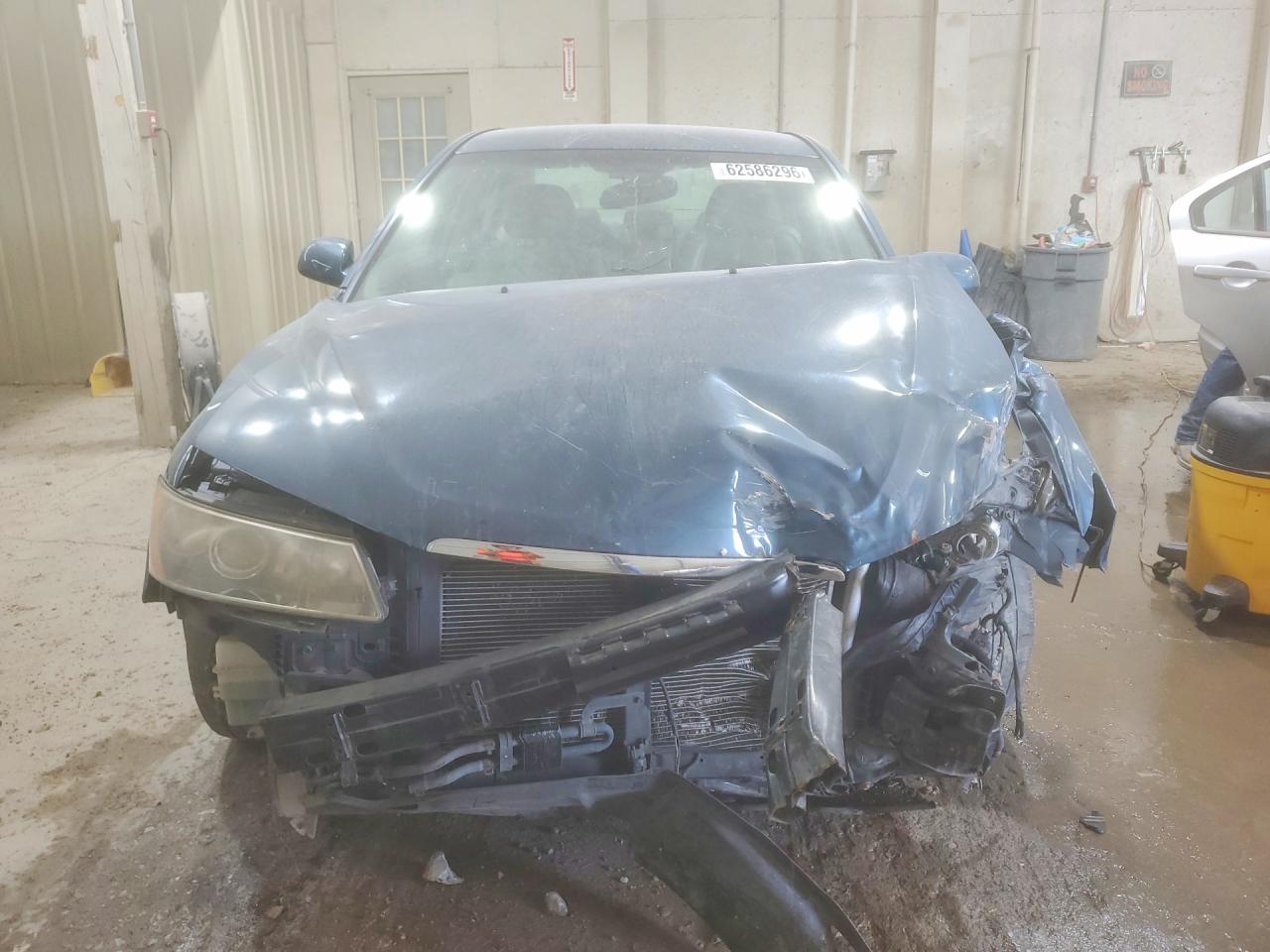 2008 Hyundai Sonata Se Blue vin: 5NPEU46C28H355219