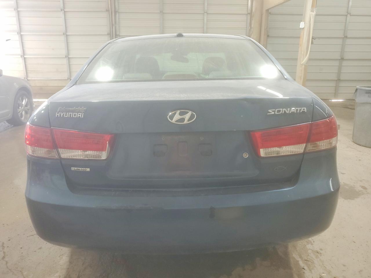 2008 Hyundai Sonata Se Blue vin: 5NPEU46C28H355219