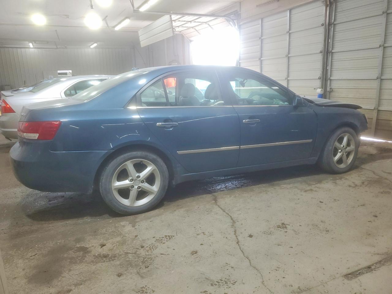 2008 Hyundai Sonata Se Blue vin: 5NPEU46C28H355219