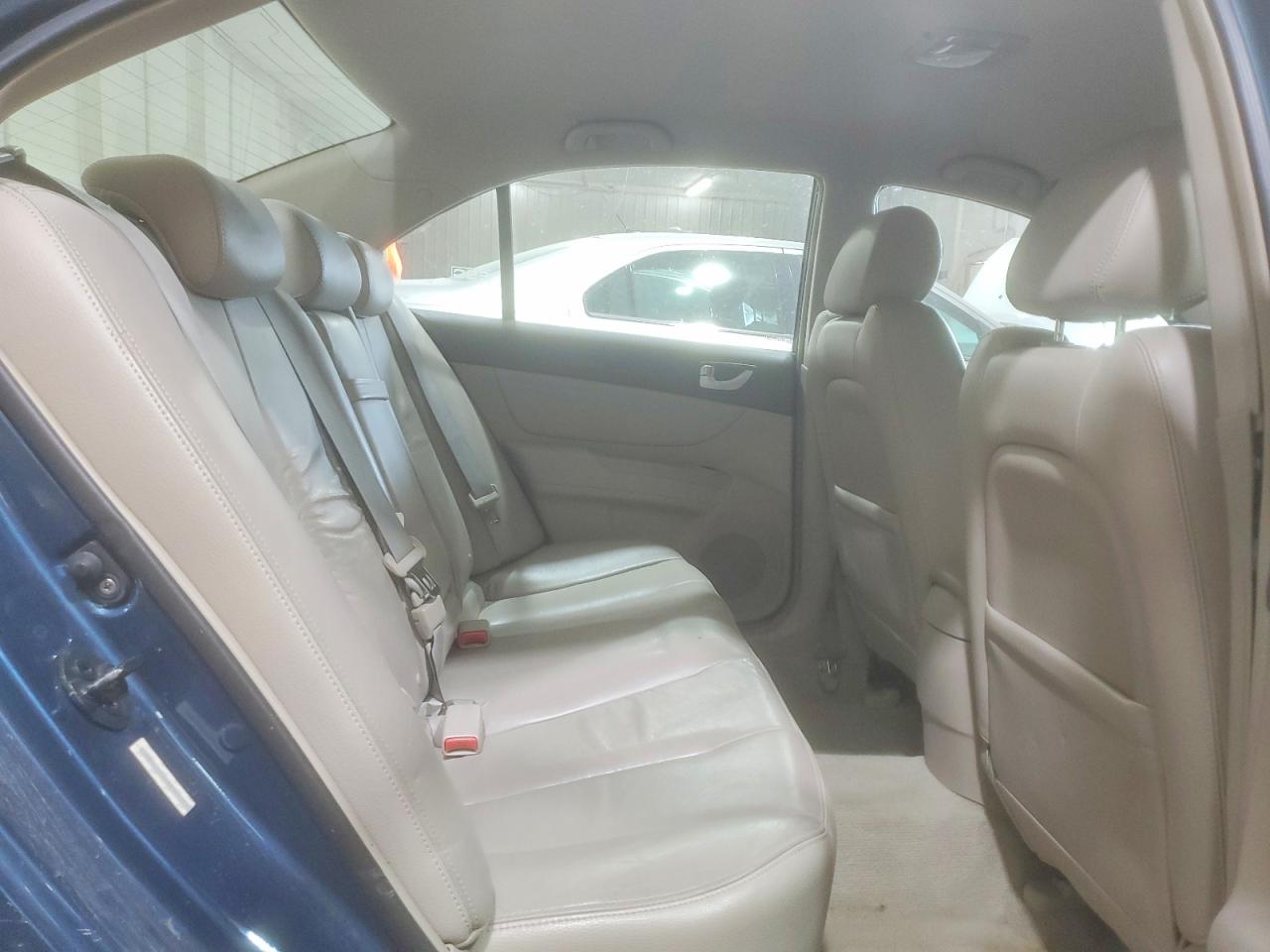 2008 Hyundai Sonata Se Blue vin: 5NPEU46C28H355219